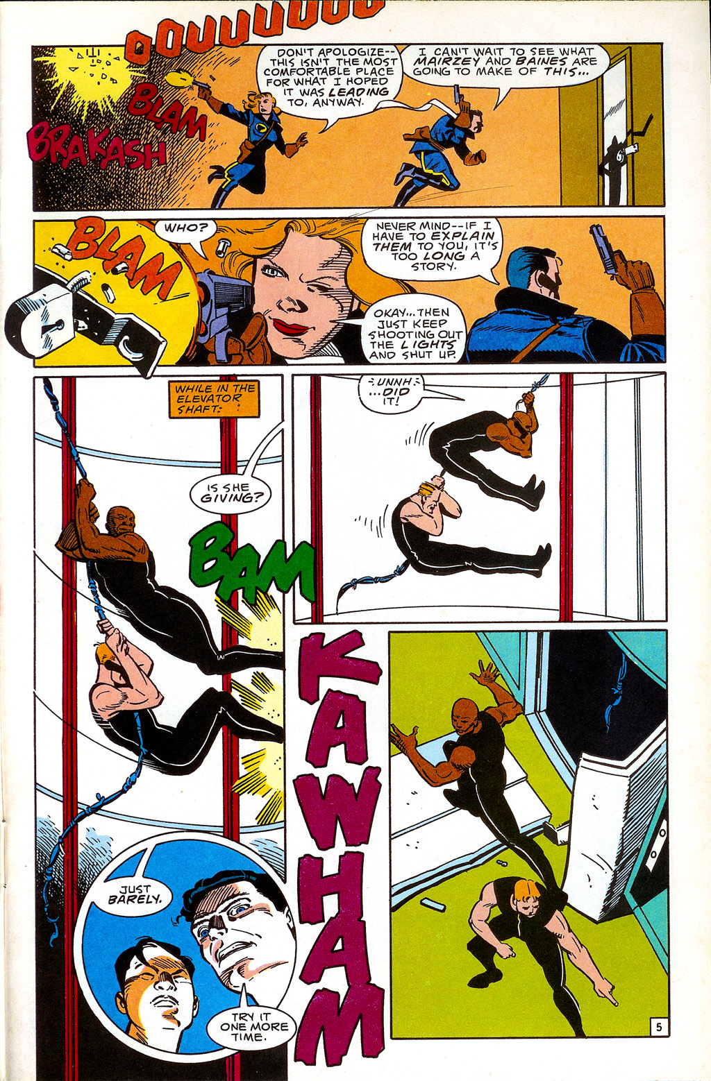 Blackhawk (1989) Issue #11 #12 - English 7