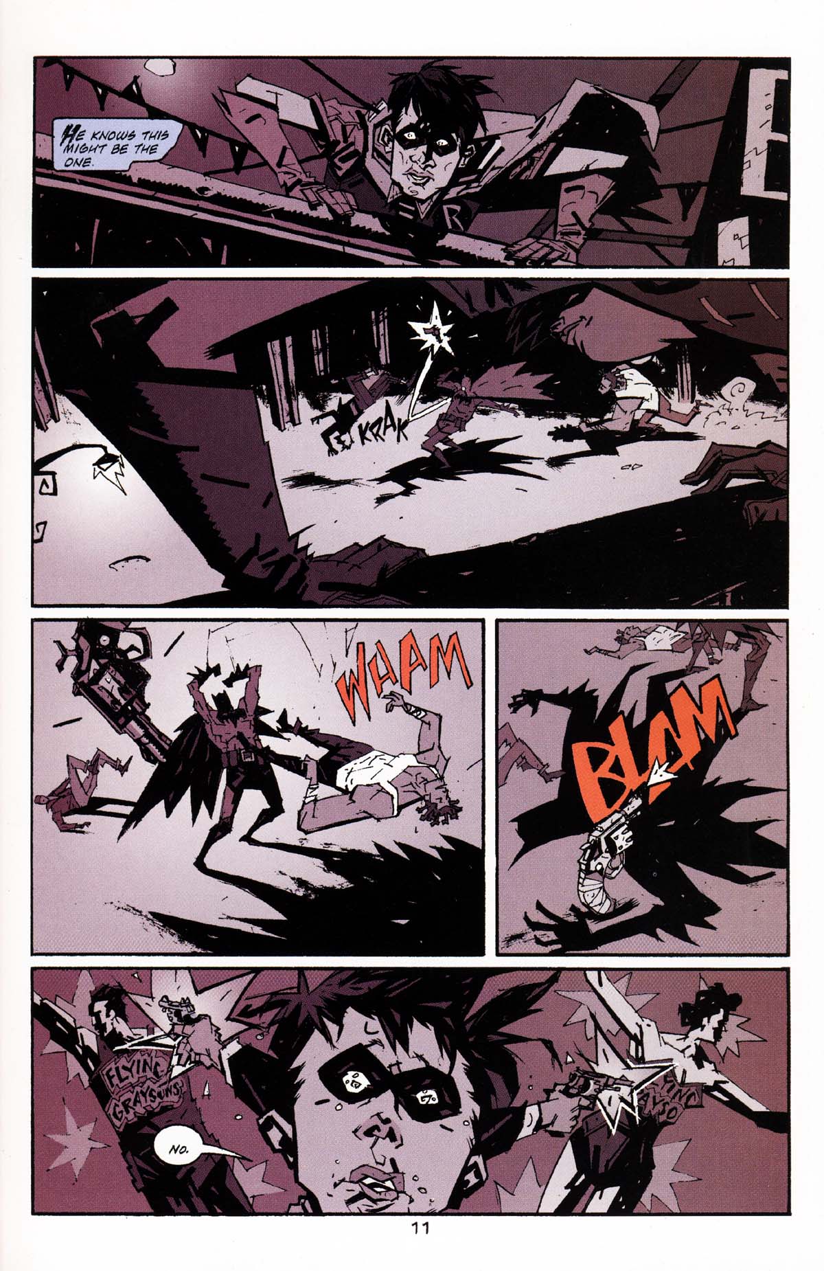 Read online Batman/Nightwing: Bloodborne comic -  Issue # Full - 13