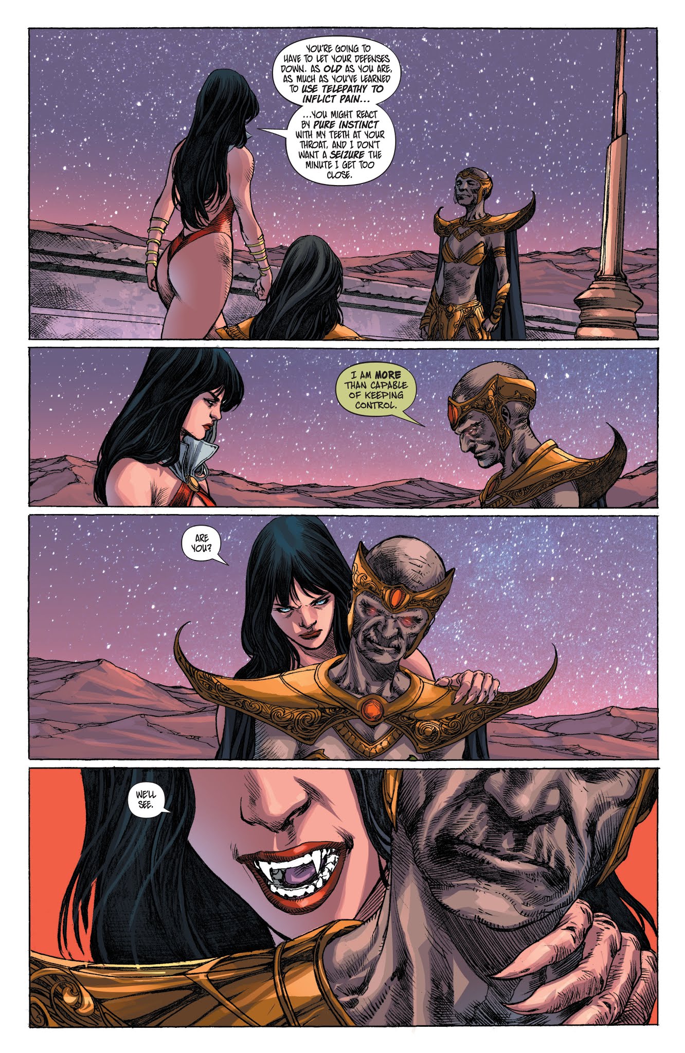 Read online Vampirella/Dejah Thoris comic -  Issue #4 - 15