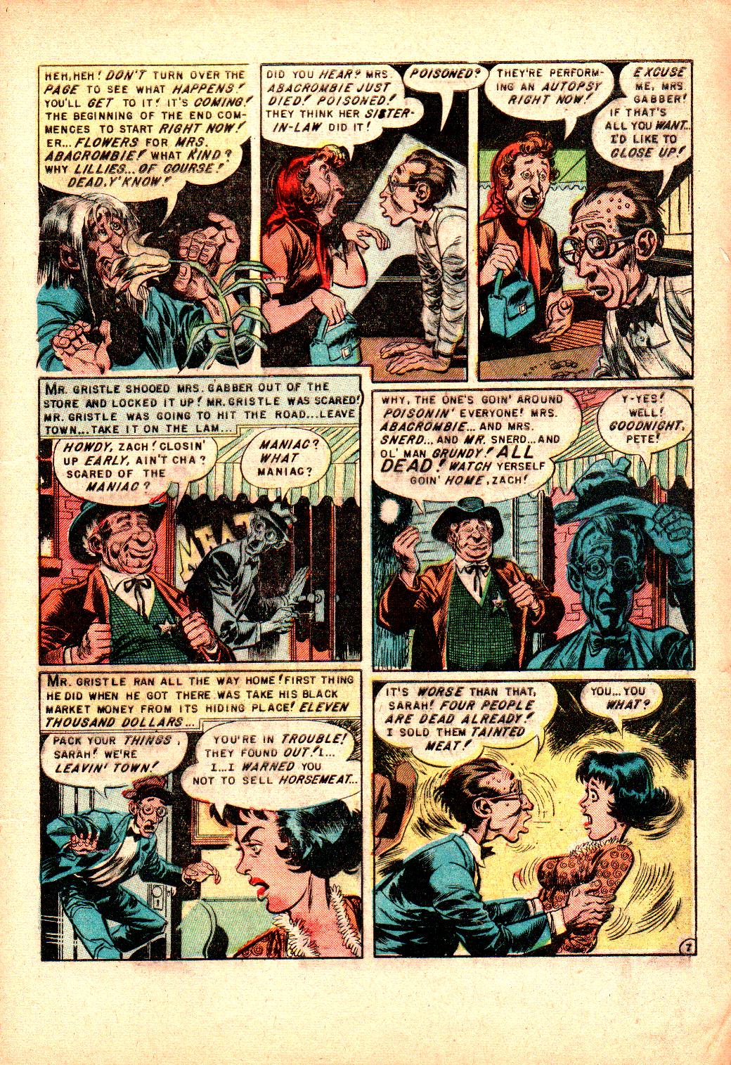 Read online Tales From The Crypt (1950) comic -  Issue #32 - 10