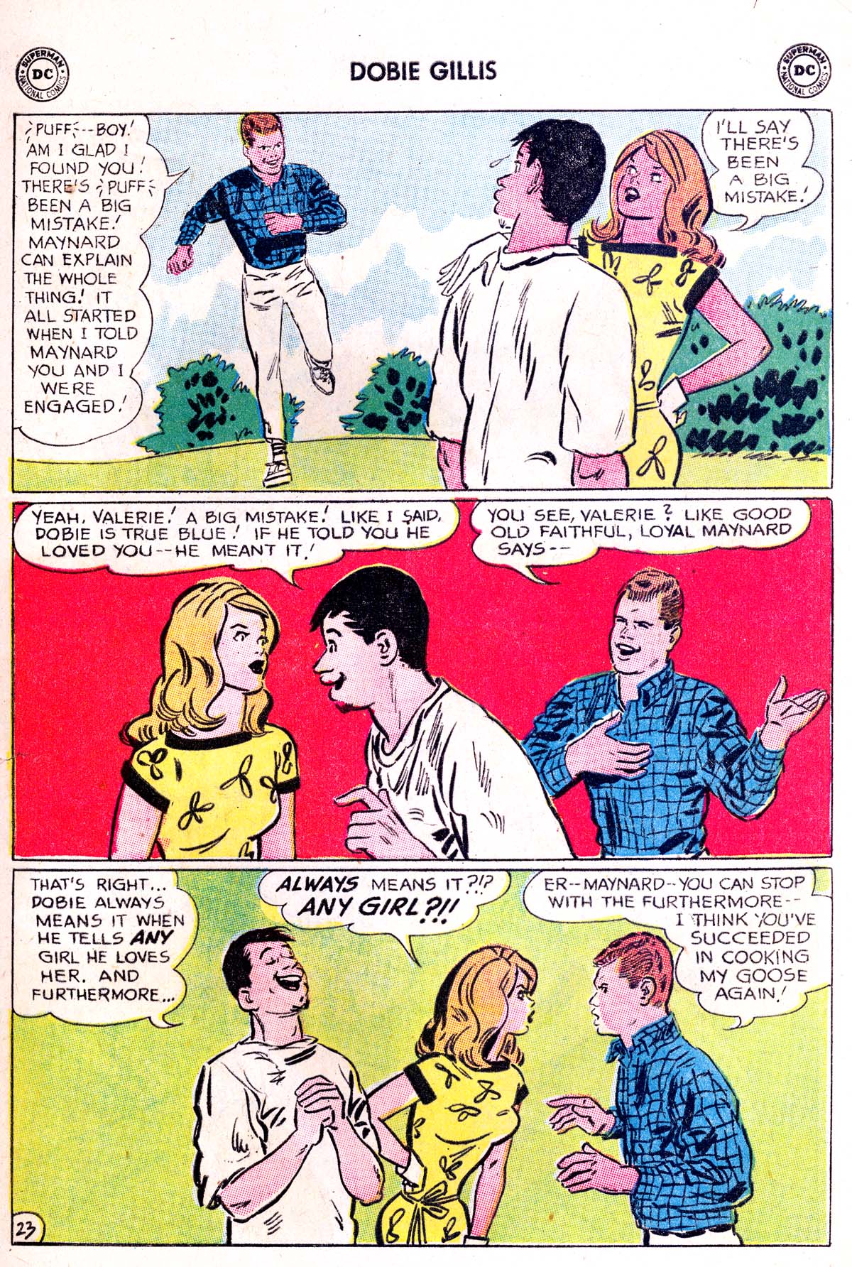 Read online Many Loves of Dobie Gillis comic -  Issue #21 - 29