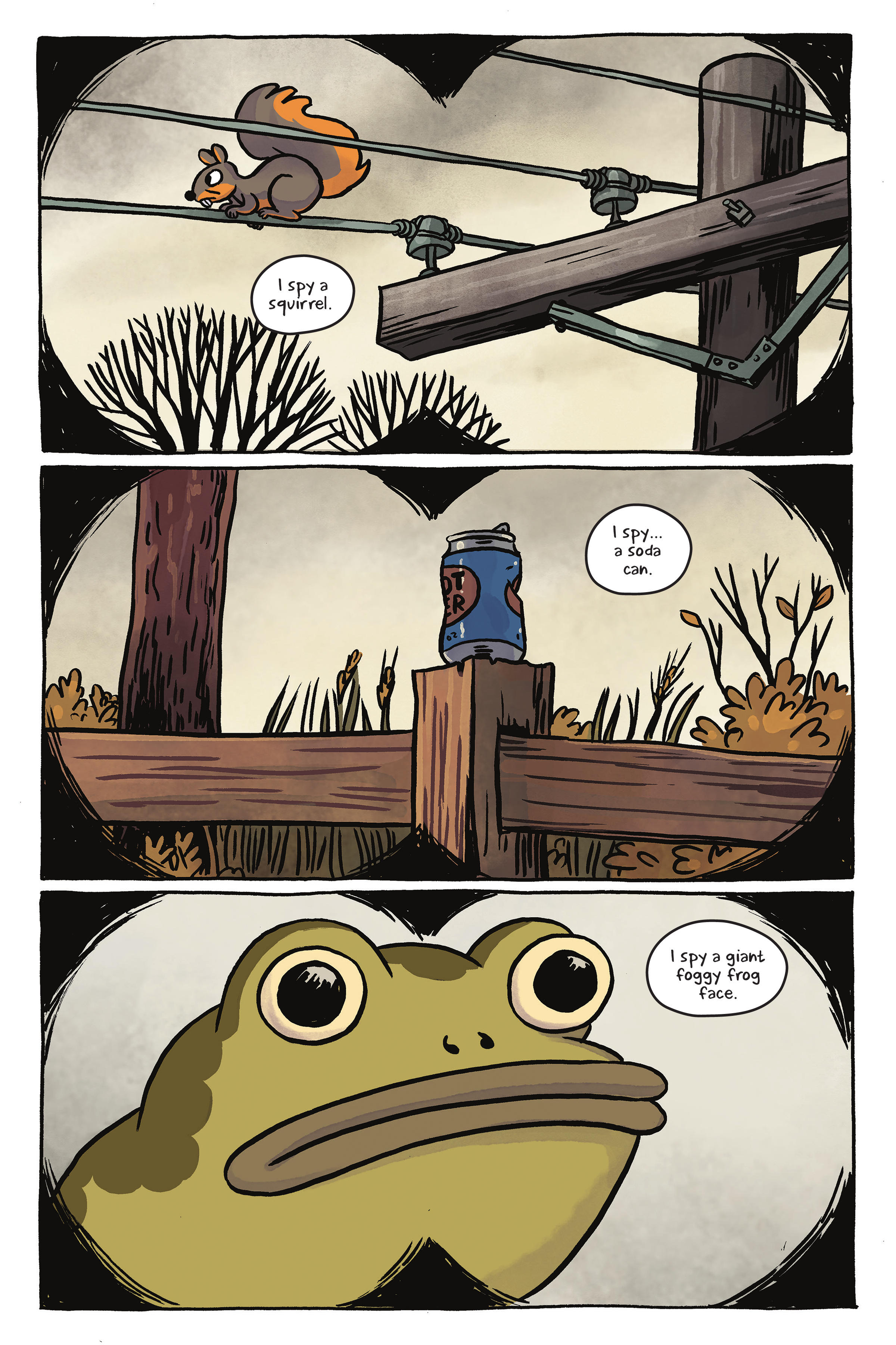 Read online Over the Garden Wall: Distillatoria comic -  Issue # TPB - 96