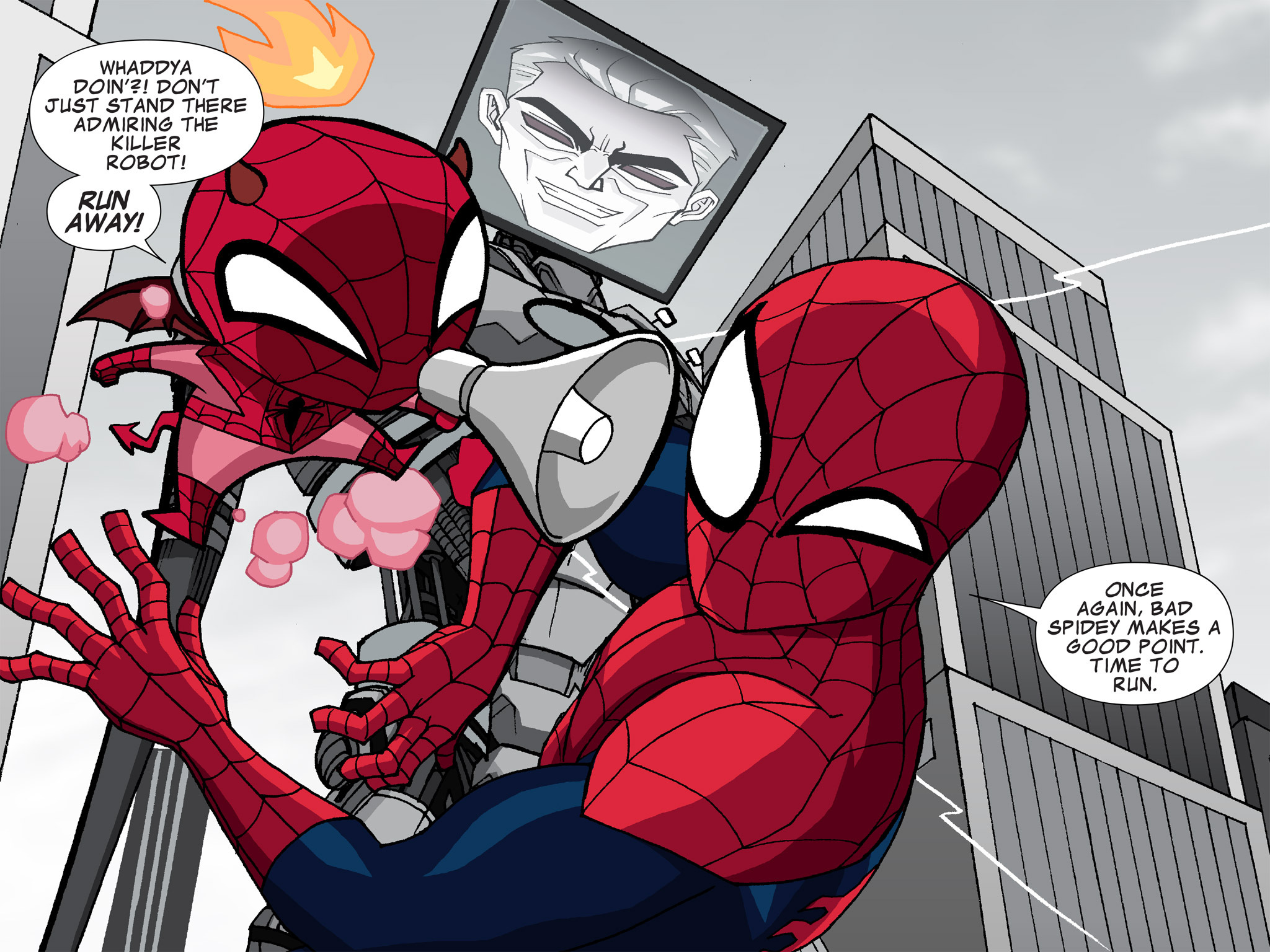 Read online Ultimate Spider-Man (Infinite Comics) (2015) comic -  Issue #6 - 9