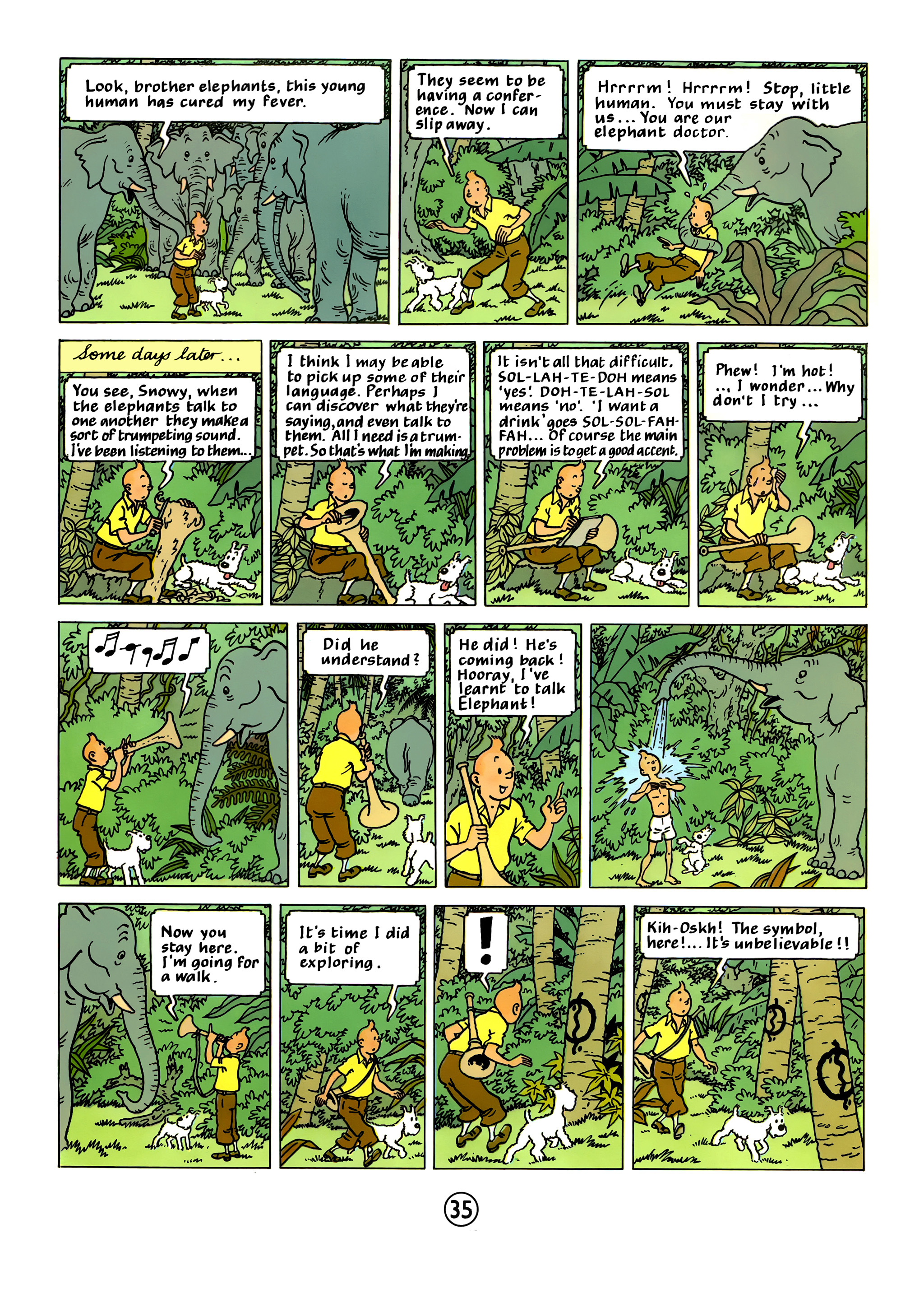 Read online The Adventures of Tintin comic -  Issue #4 - 38