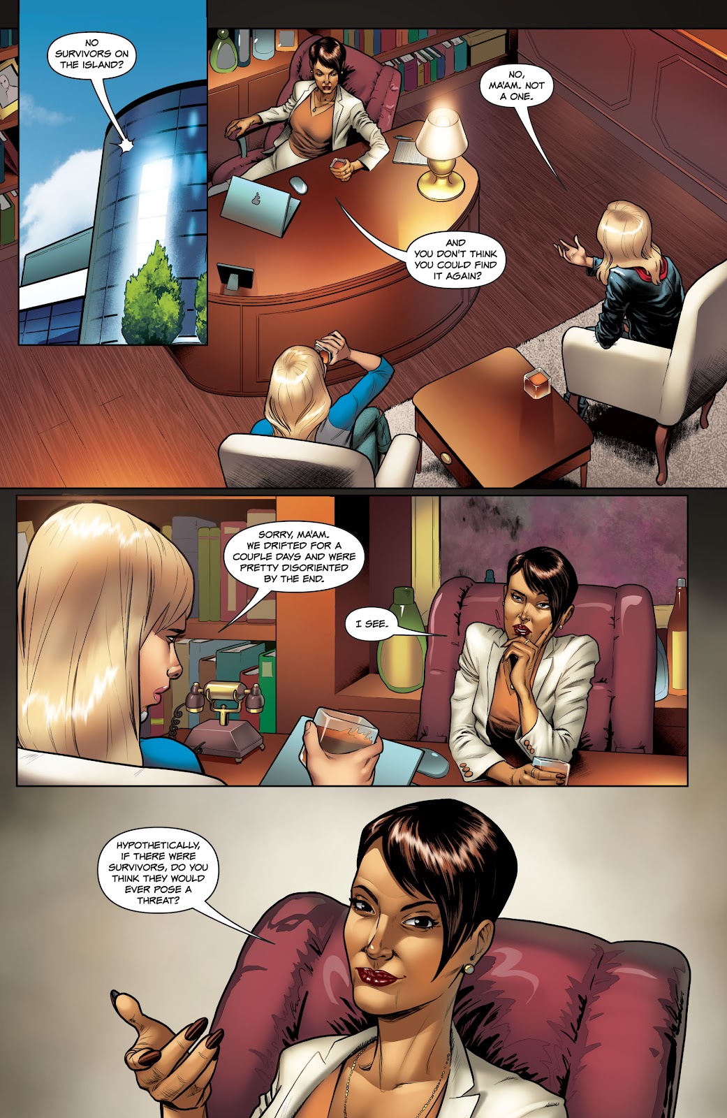 Red Agent: Island of Dr Moreau issue 5 - Page 21