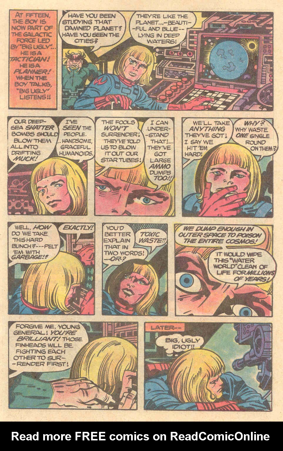 Read online Captain Victory and the Galactic Rangers (1981) comic -  Issue #11 - 16