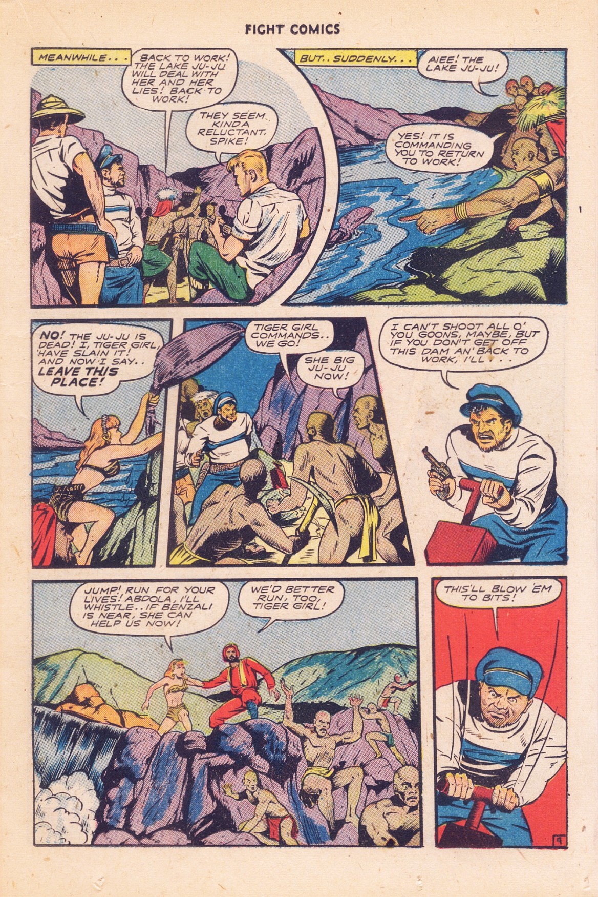 Read online Fight Comics comic -  Issue #38 - 19