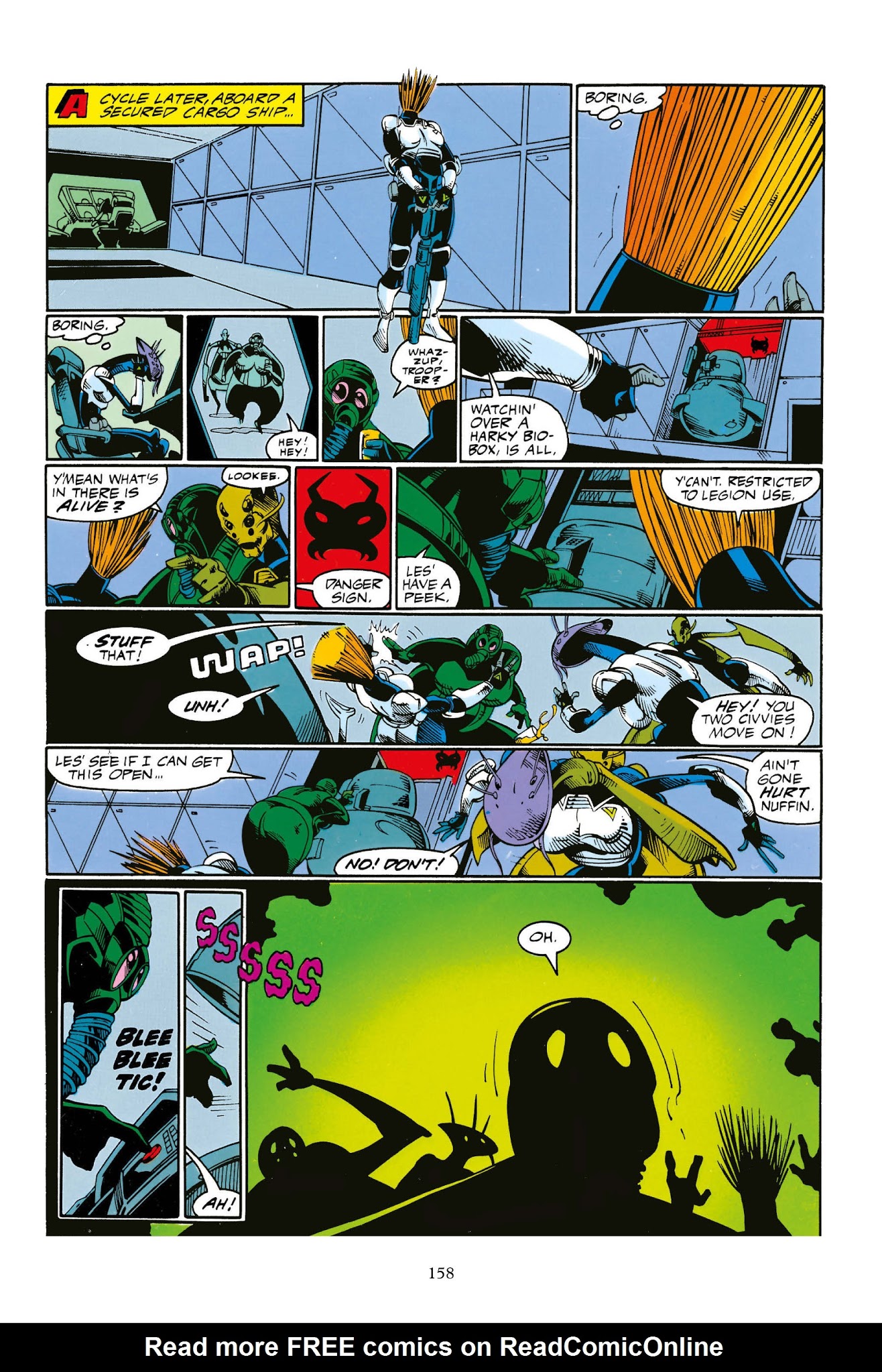 Read online Alien Legion: Dead and Buried comic -  Issue # TPB - 157