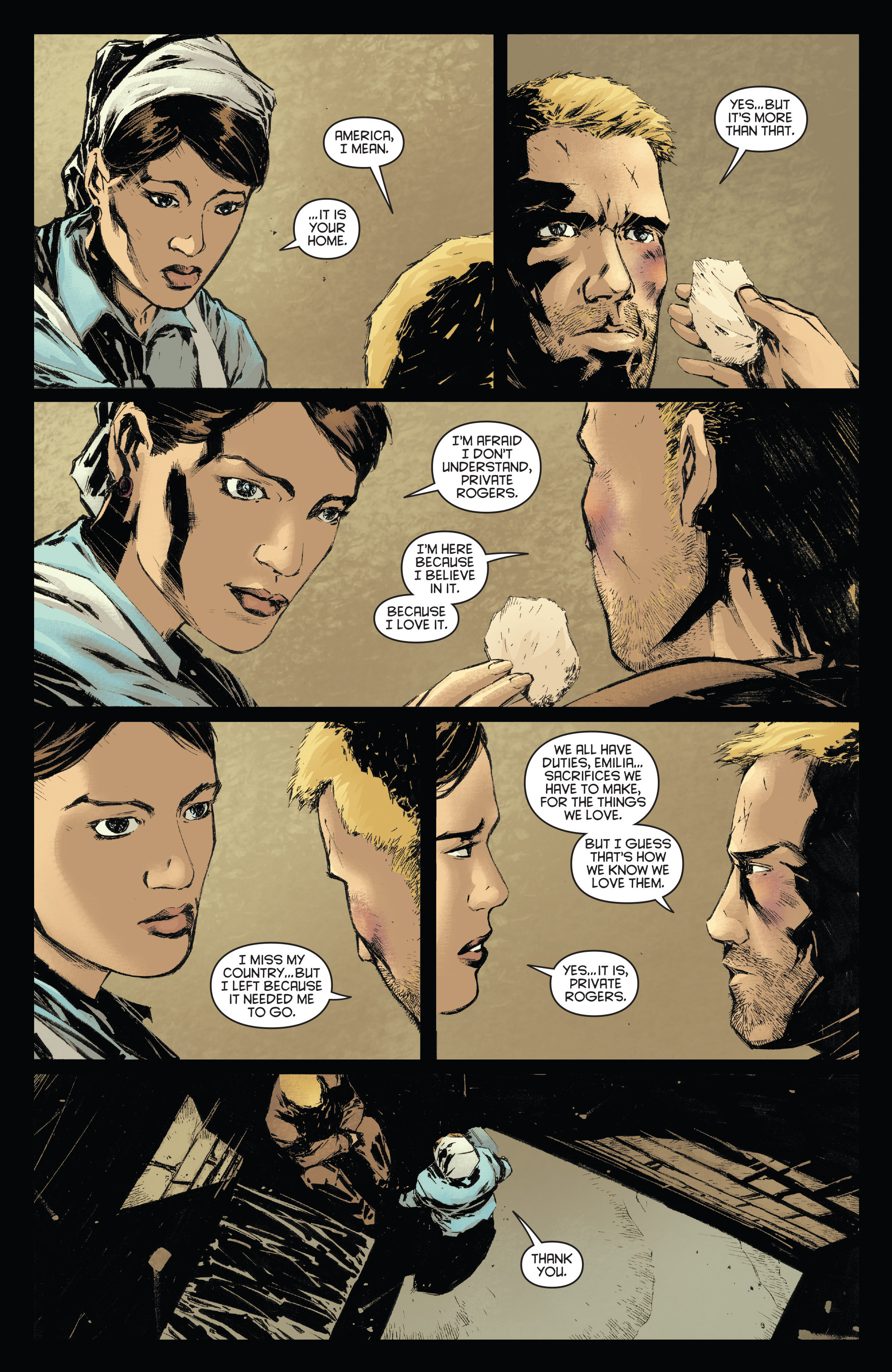 Captain America Theater Of War:  Prisoners Of Duty Full Page 20