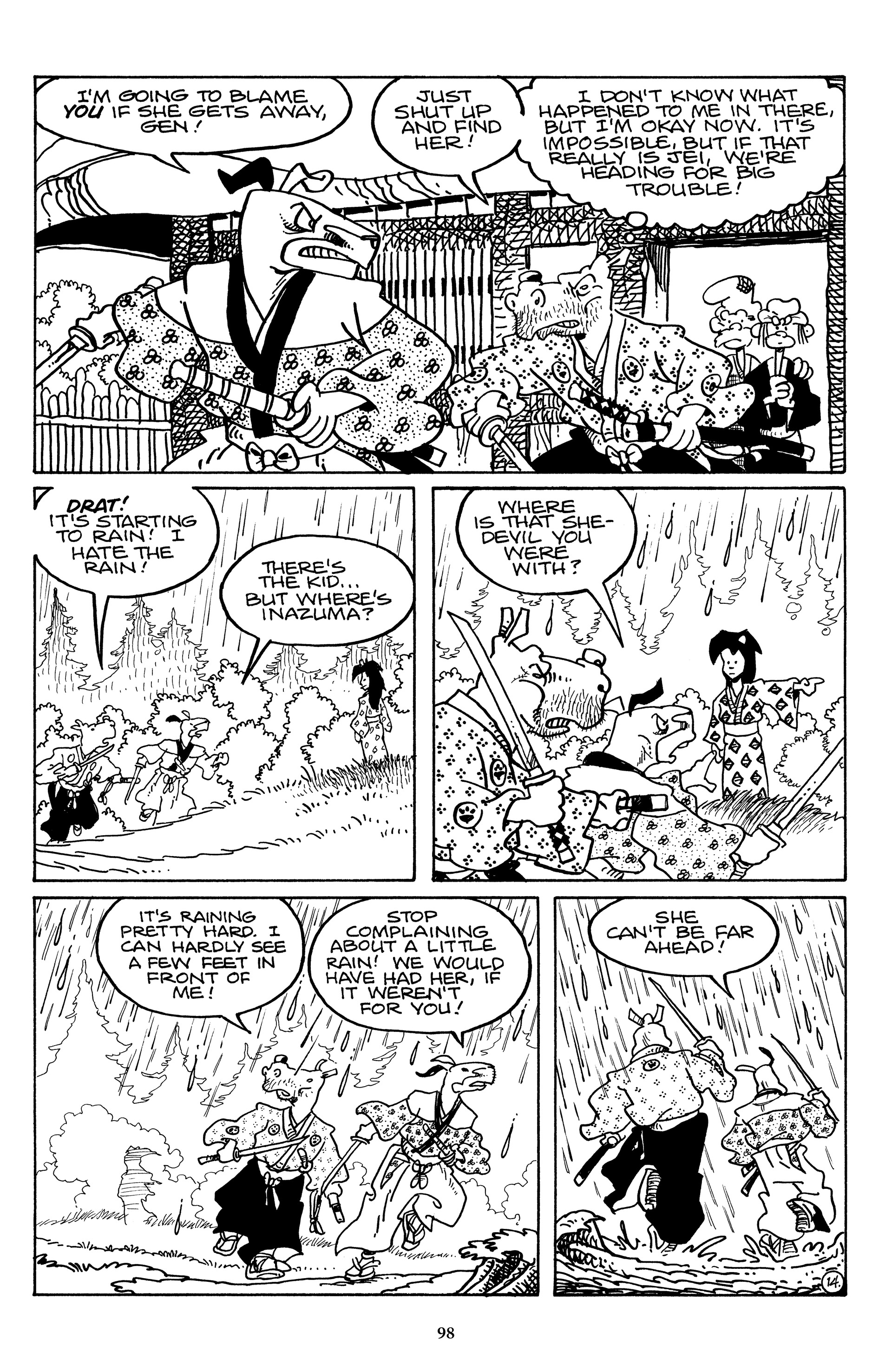 Read online The Usagi Yojimbo Saga (2021) comic -  Issue # TPB 6 (Part 1) - 99