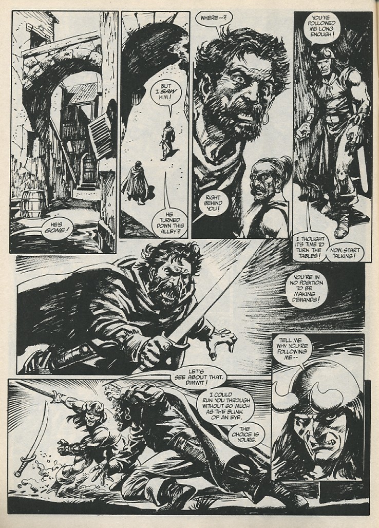 Read online The Savage Sword Of Conan comic -  Issue #189 - 18