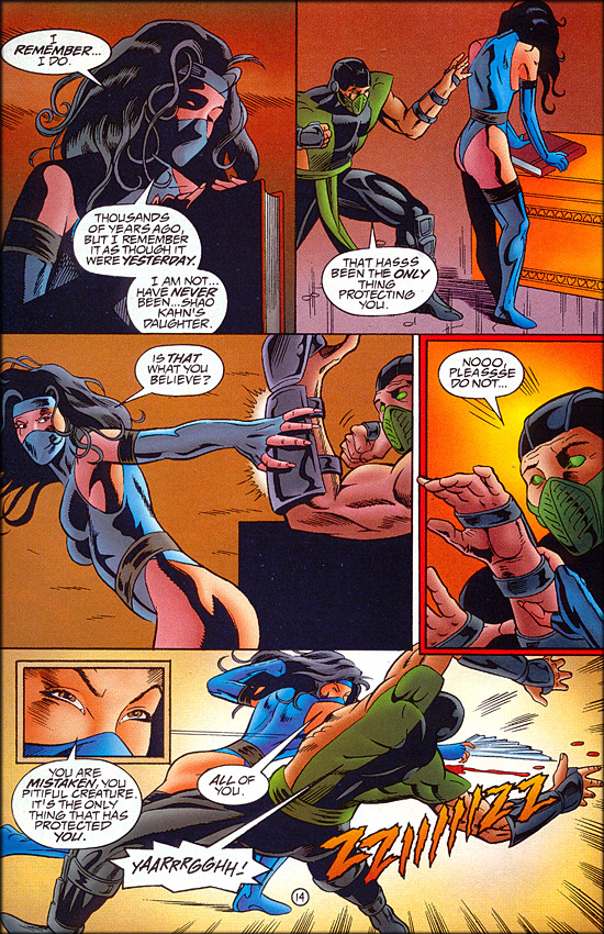 Read online Mortal Kombat: Kitana And Mileena comic -  Issue # Full - 15
