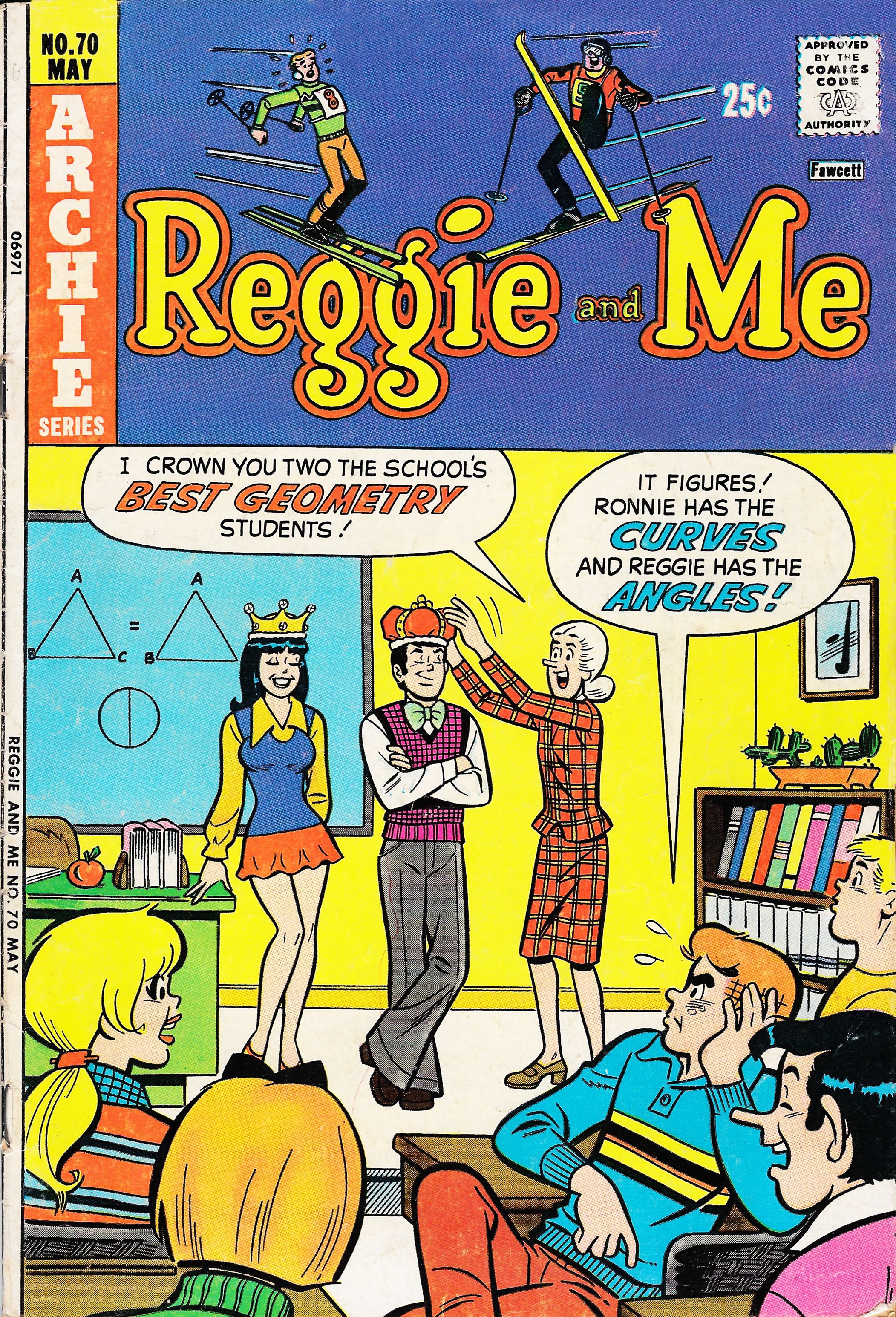Read online Reggie and Me (1966) comic -  Issue #70 - 1