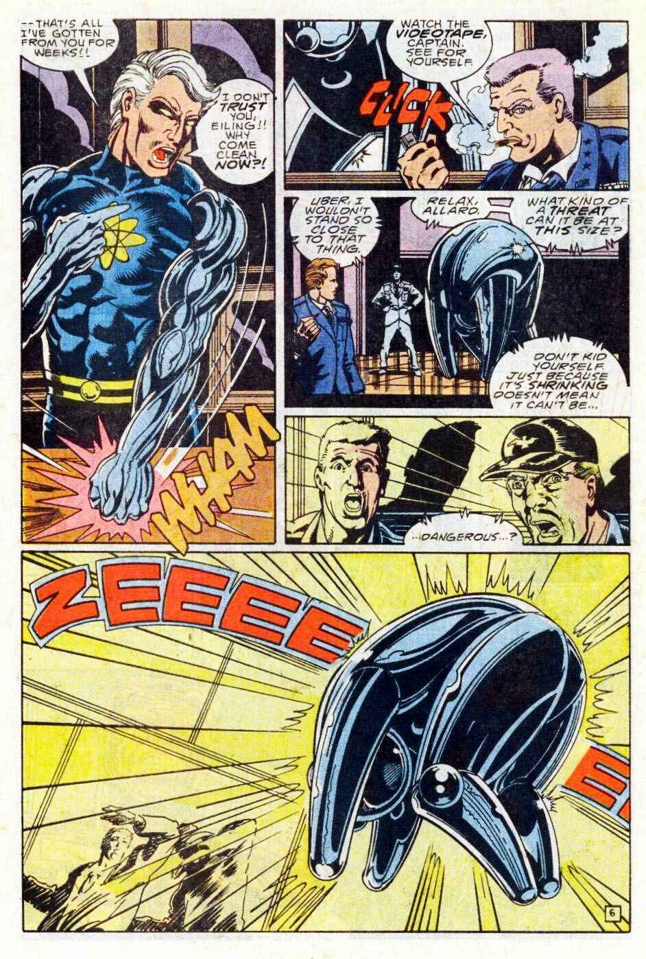 Read online Captain Atom (1987) comic -  Issue #35 - 7