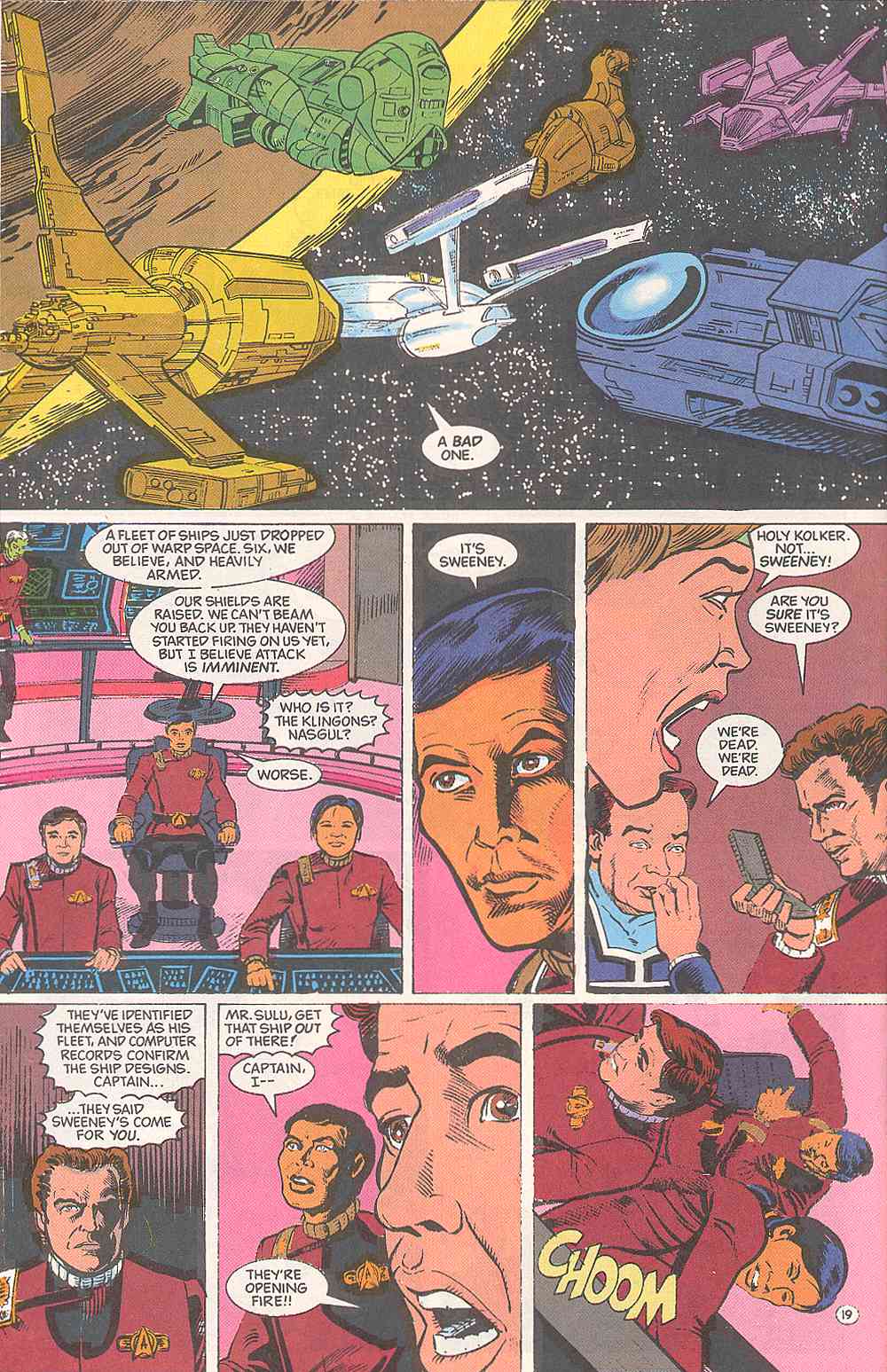 Read online Star Trek (1989) comic -  Issue #7 - 19