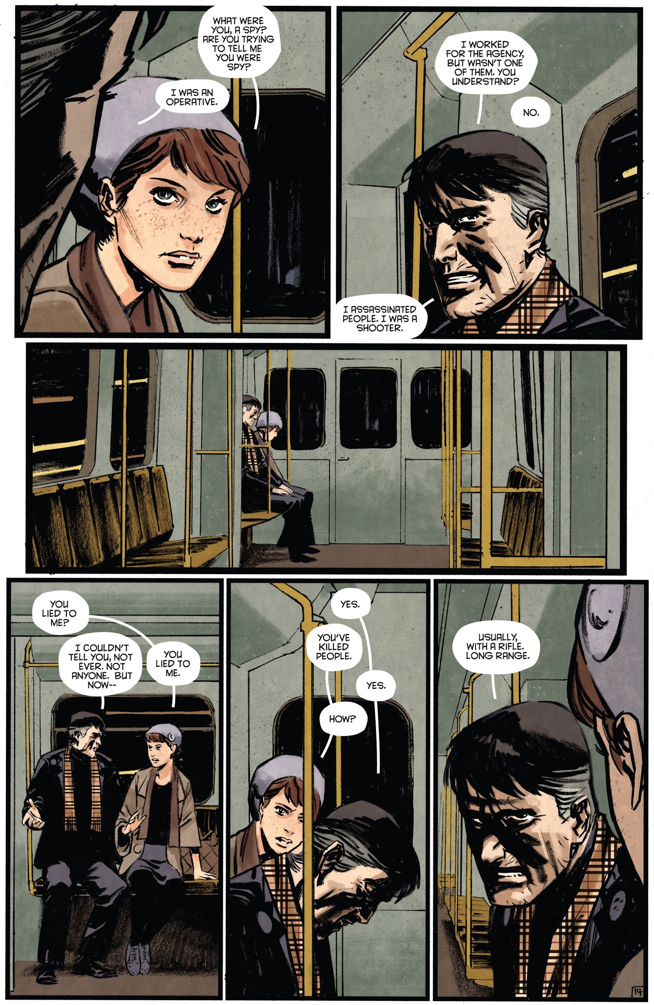 Read online Dancer comic -  Issue #1 - 16