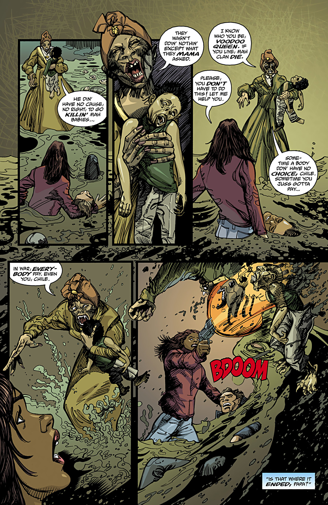Read online Dominique Laveau: Voodoo Child comic -  Issue #5 - 15