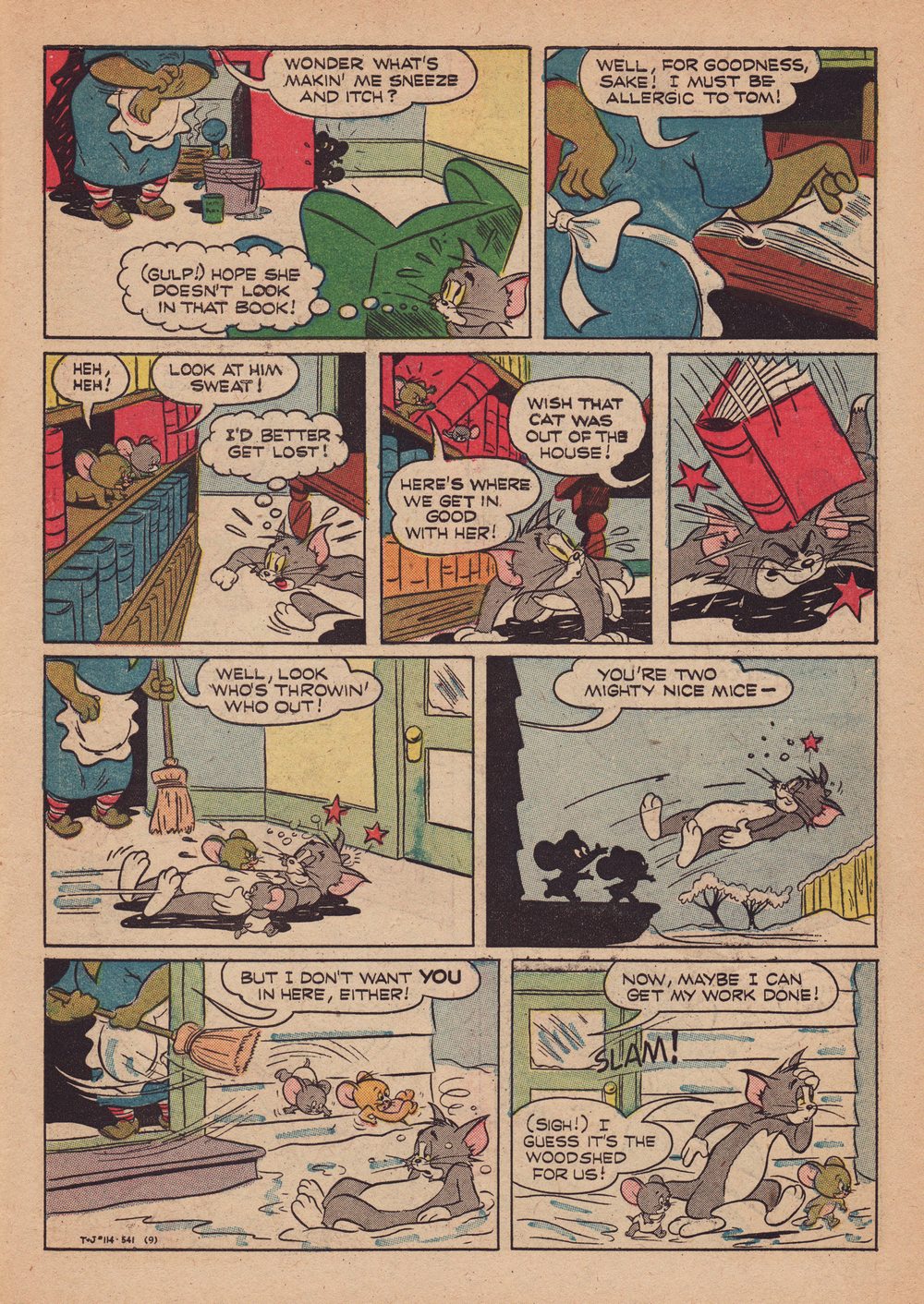 Read online Tom & Jerry Comics comic -  Issue #114 - 11