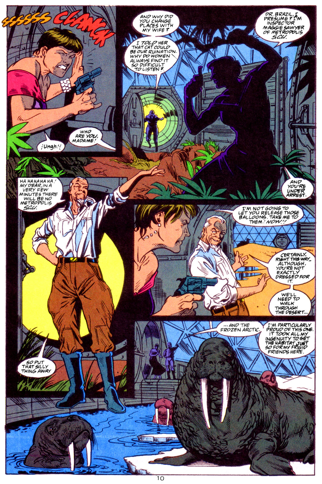 Read online Metropolis S.C.U. comic -  Issue #4 - 10