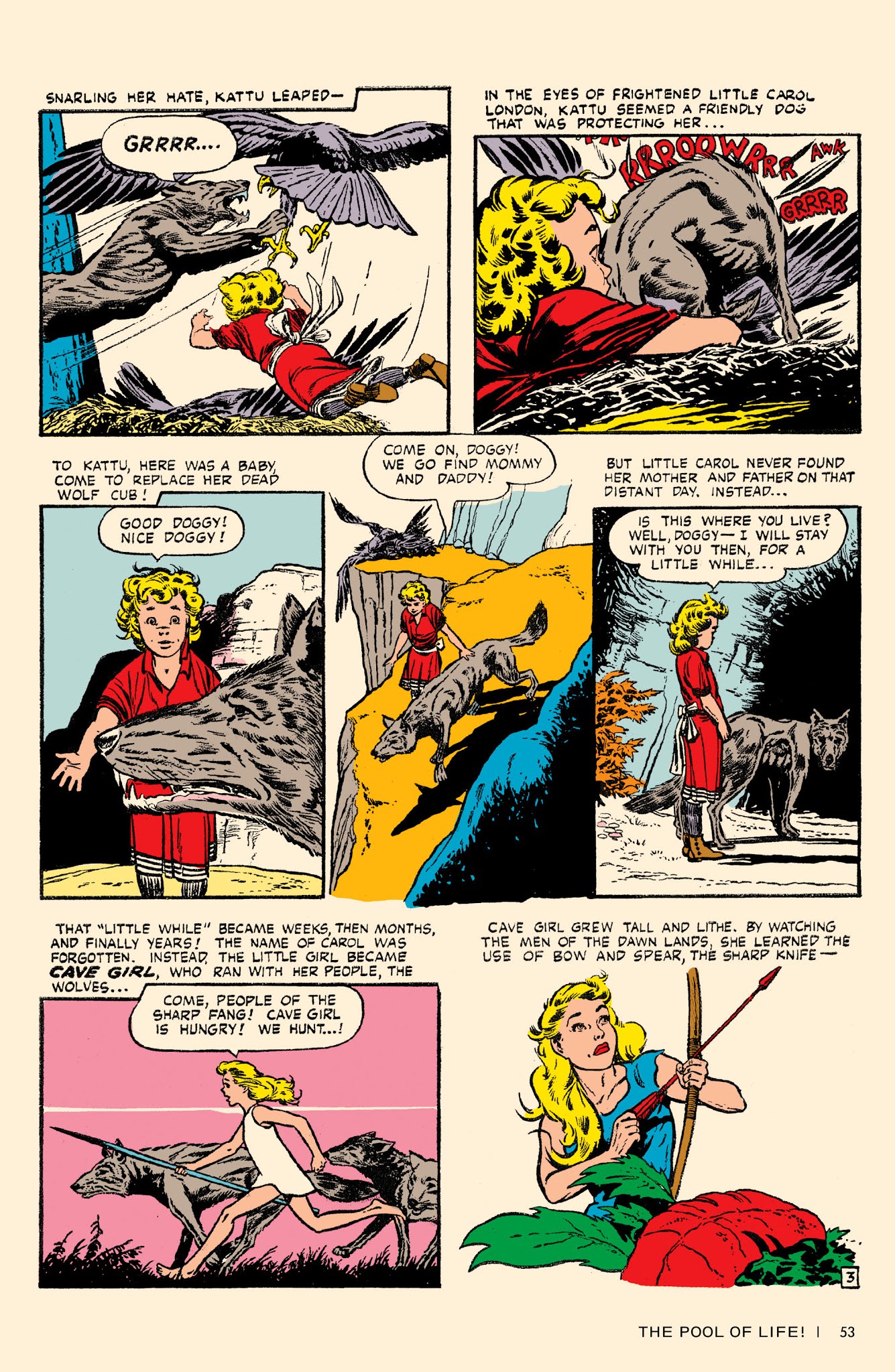 Read online Bob Powell's Complete Cave Girl comic -  Issue # TPB (Part 1) - 54