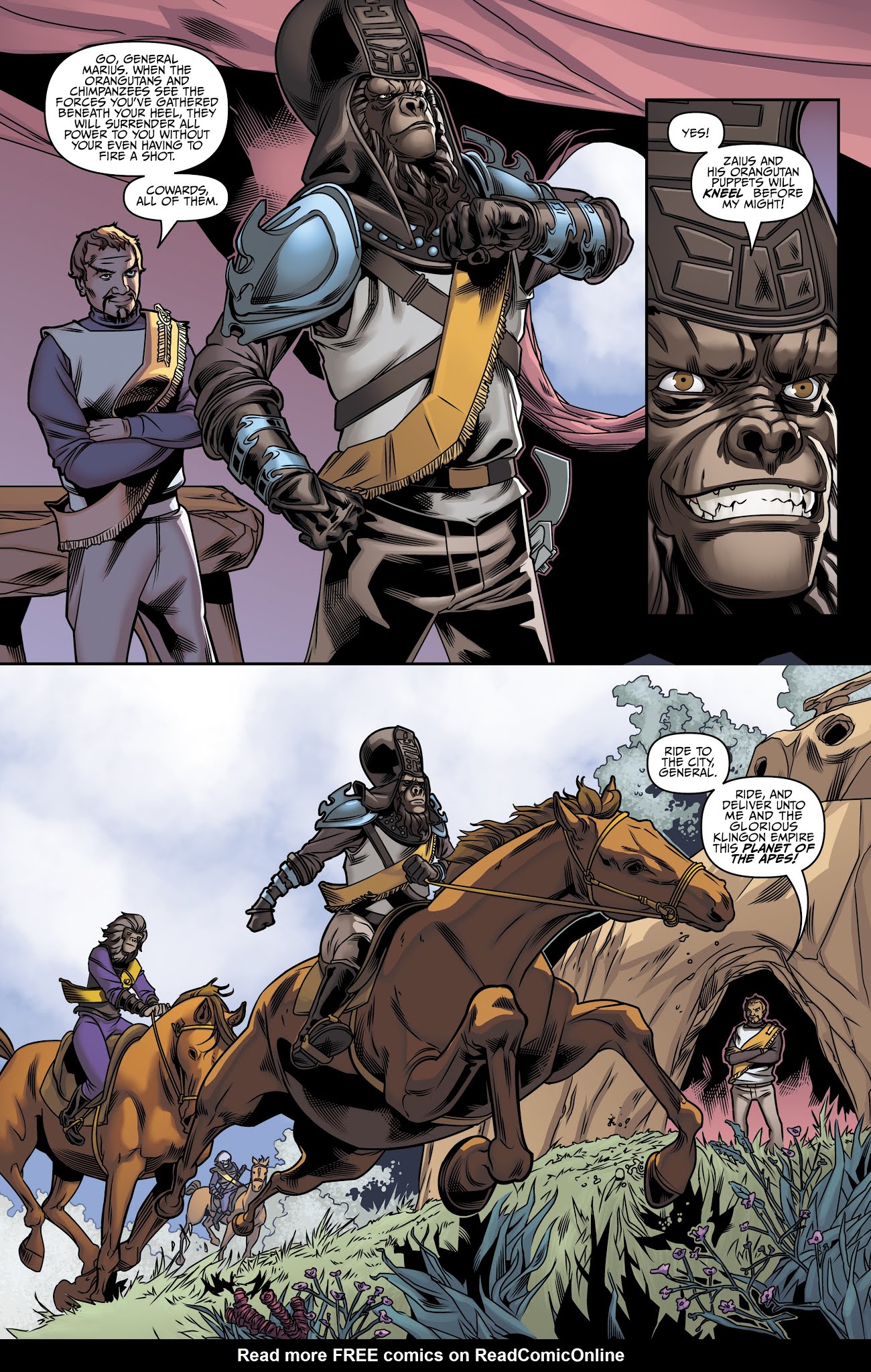 Read online Star Trek/Planet of the Apes: The Primate Directive comic -  Issue # _TPB - 68