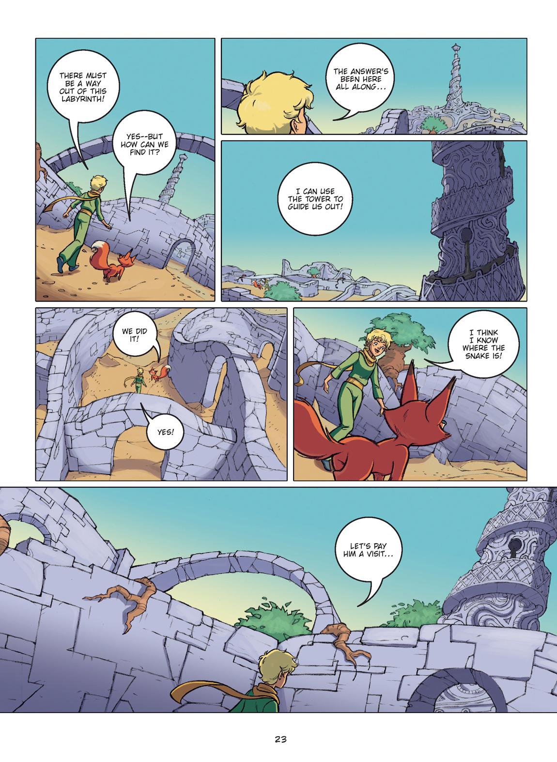 Read online The Little Prince comic -  Issue #24 - 27