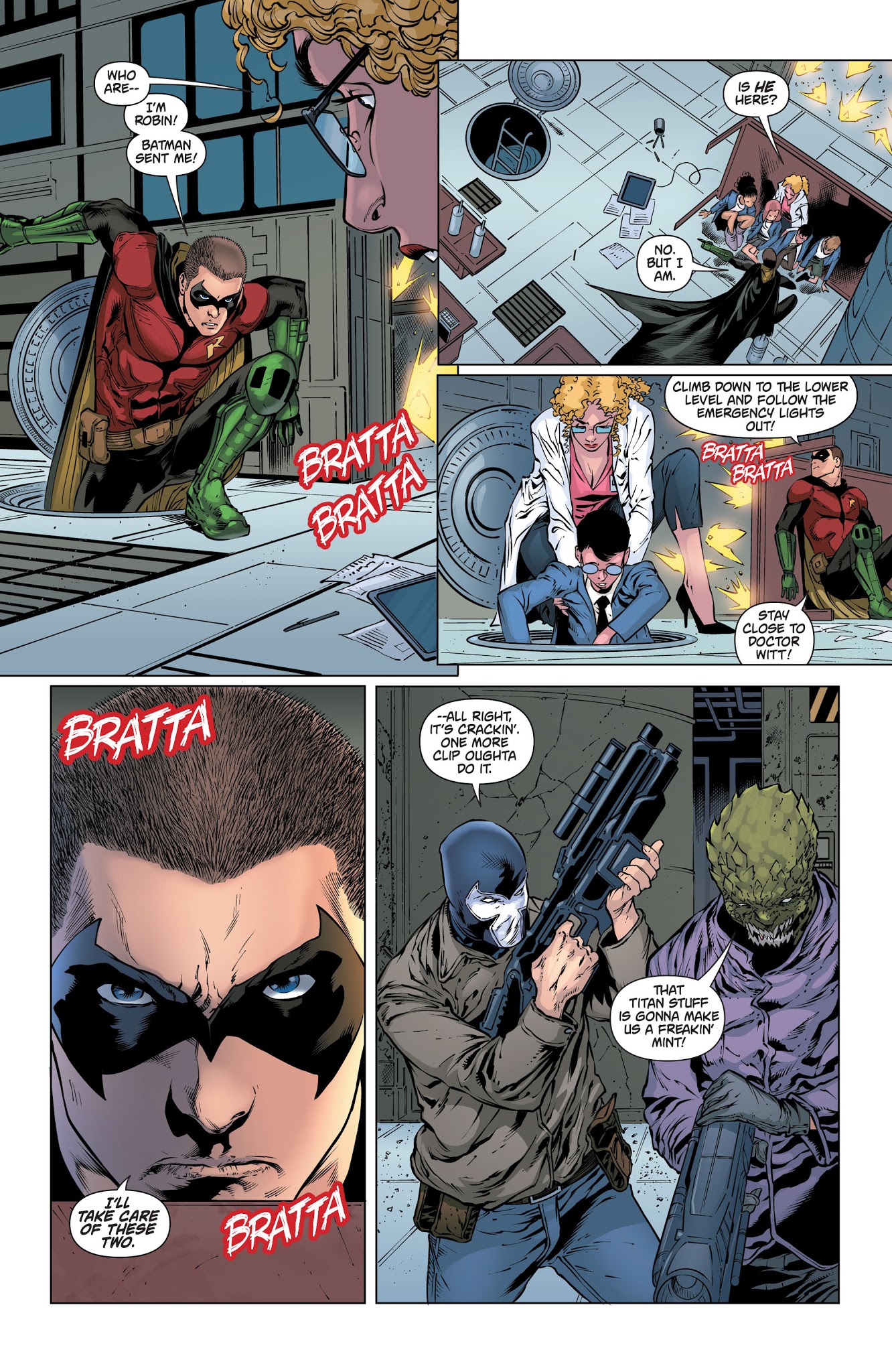 Read online Batman: Arkham Knight: Robin comic -  Issue # Full - 17