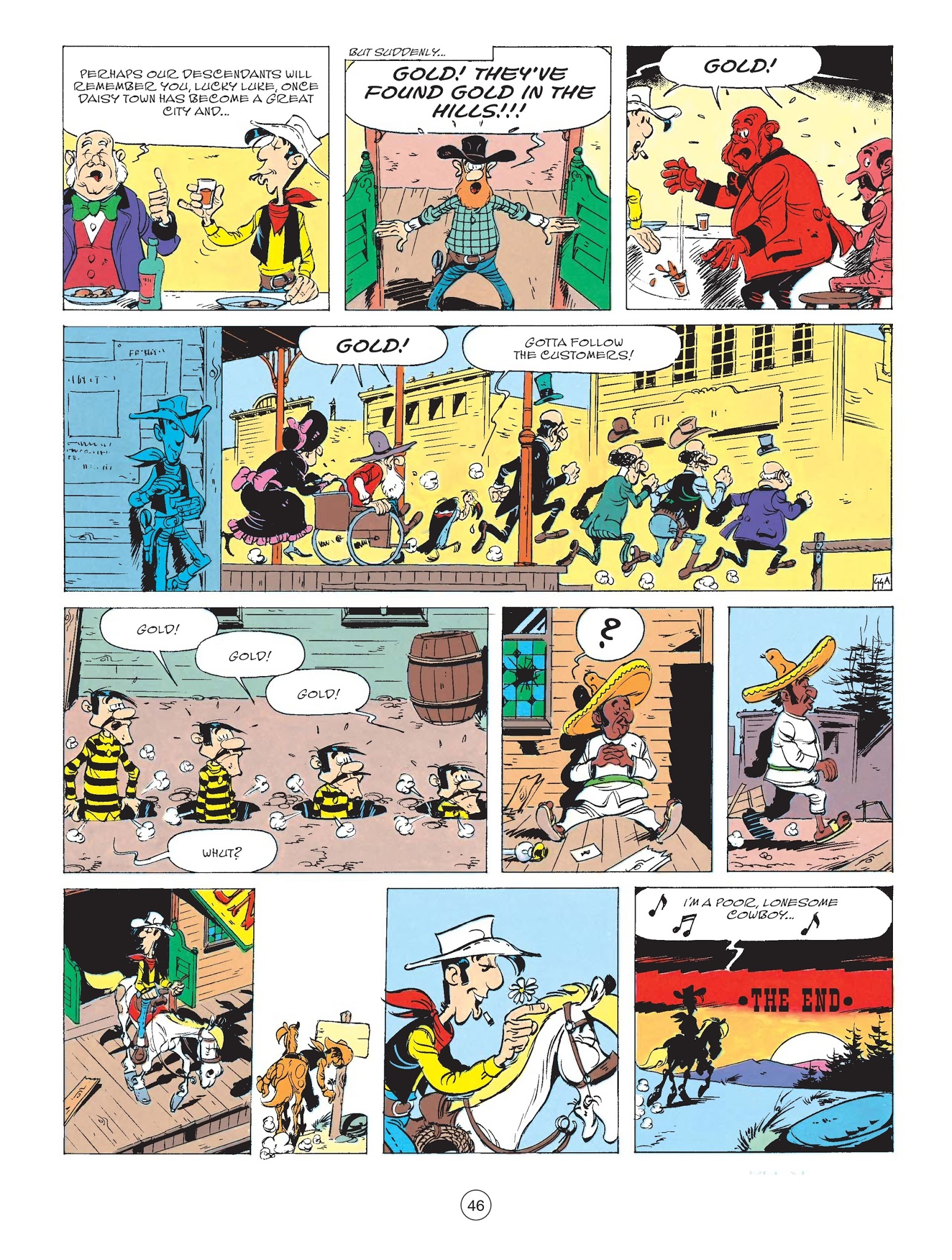 Read online A Lucky Luke Adventure comic -  Issue #61 - 47