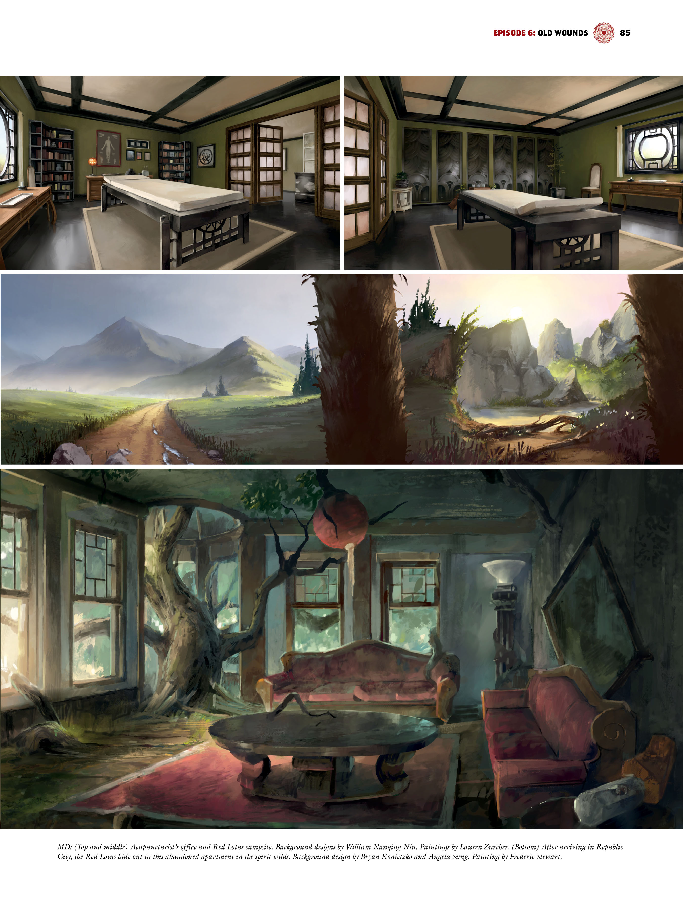 Read online The Legend of Korra: The Art of the Animated Series comic -  Issue # TPB 3 - 86