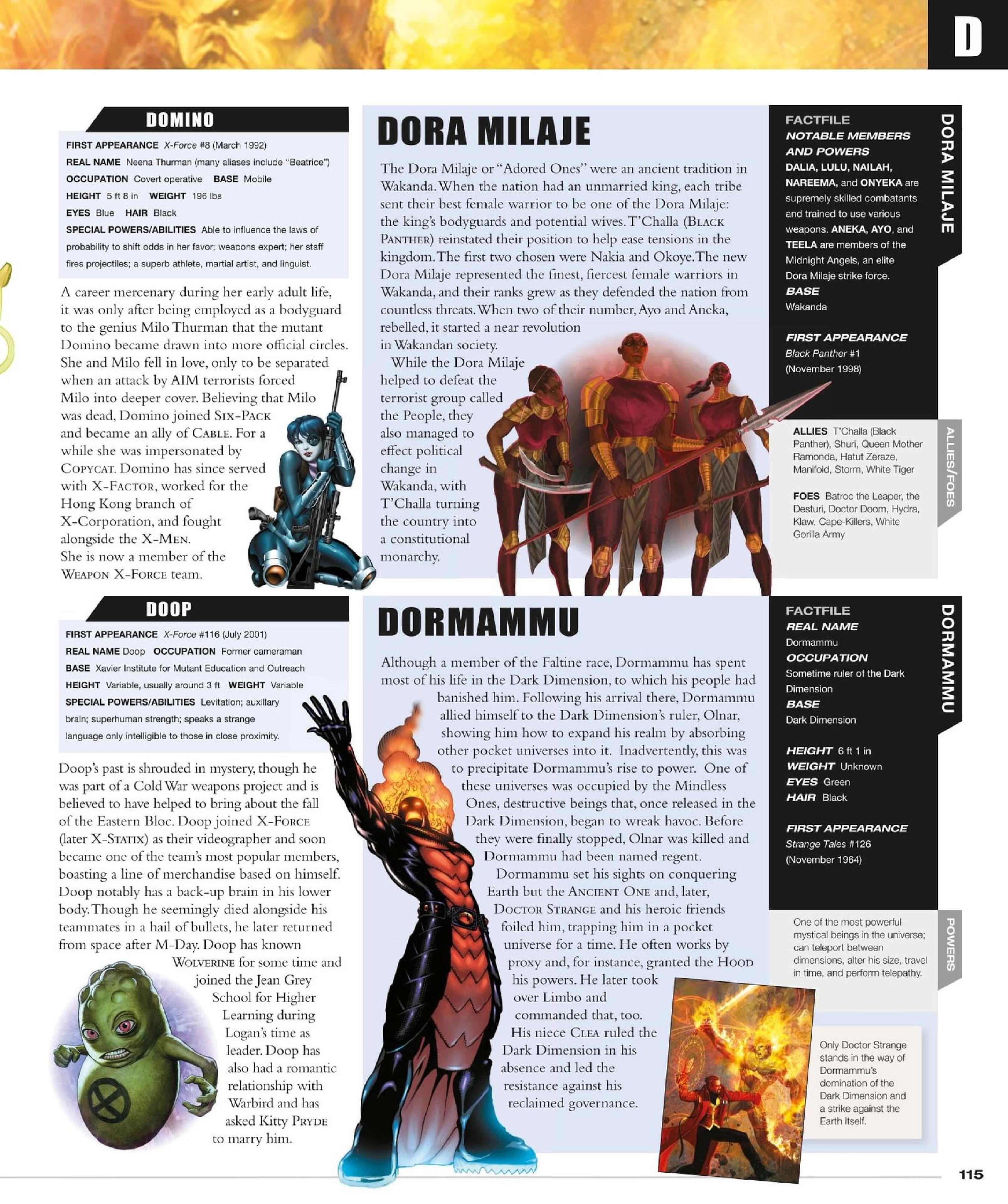 Read online Marvel Encyclopedia, New Edition comic -  Issue # TPB (Part 2) - 18