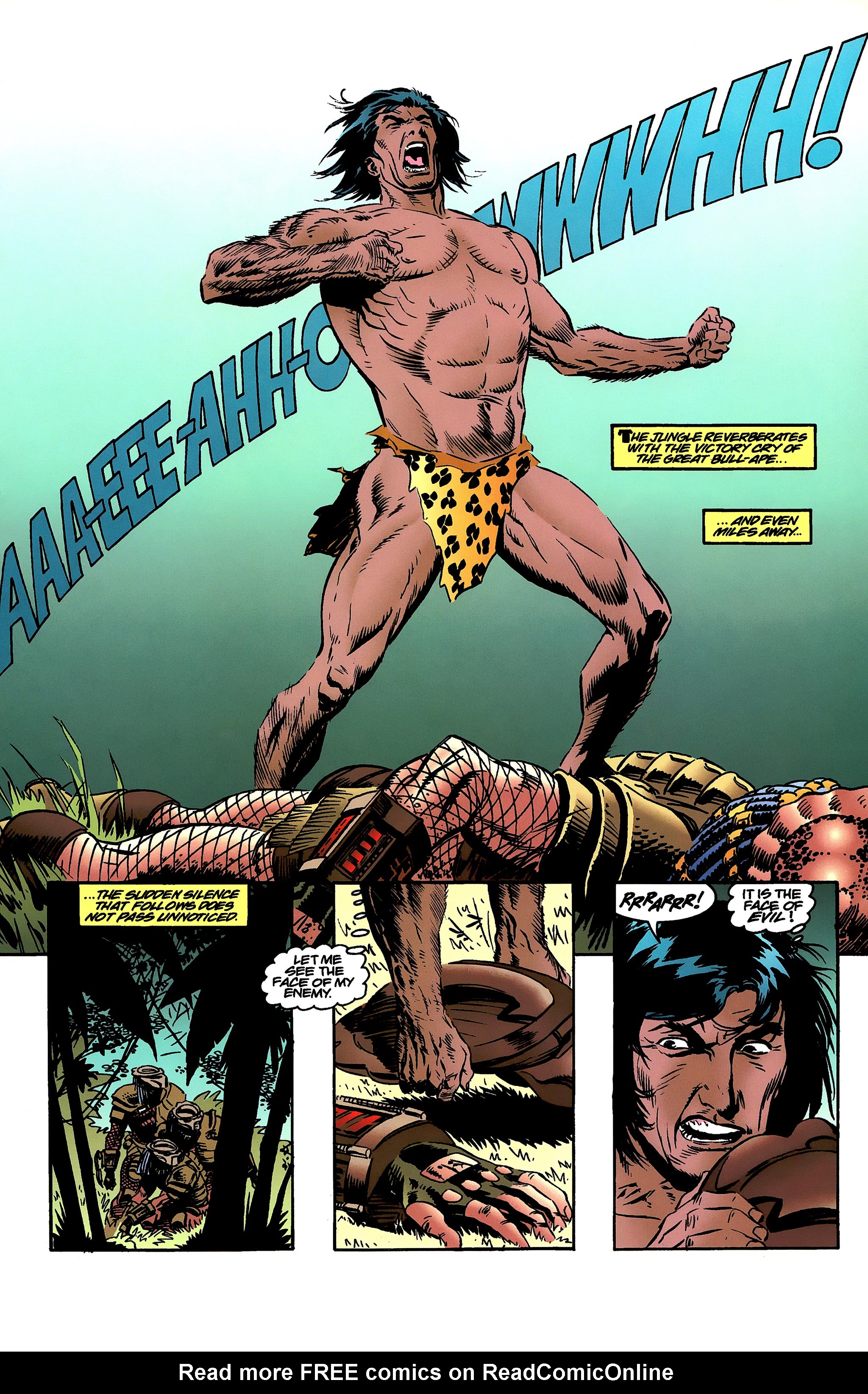 Read online Tarzan vs. Predator at the Earth's Core comic -  Issue #2 - 15