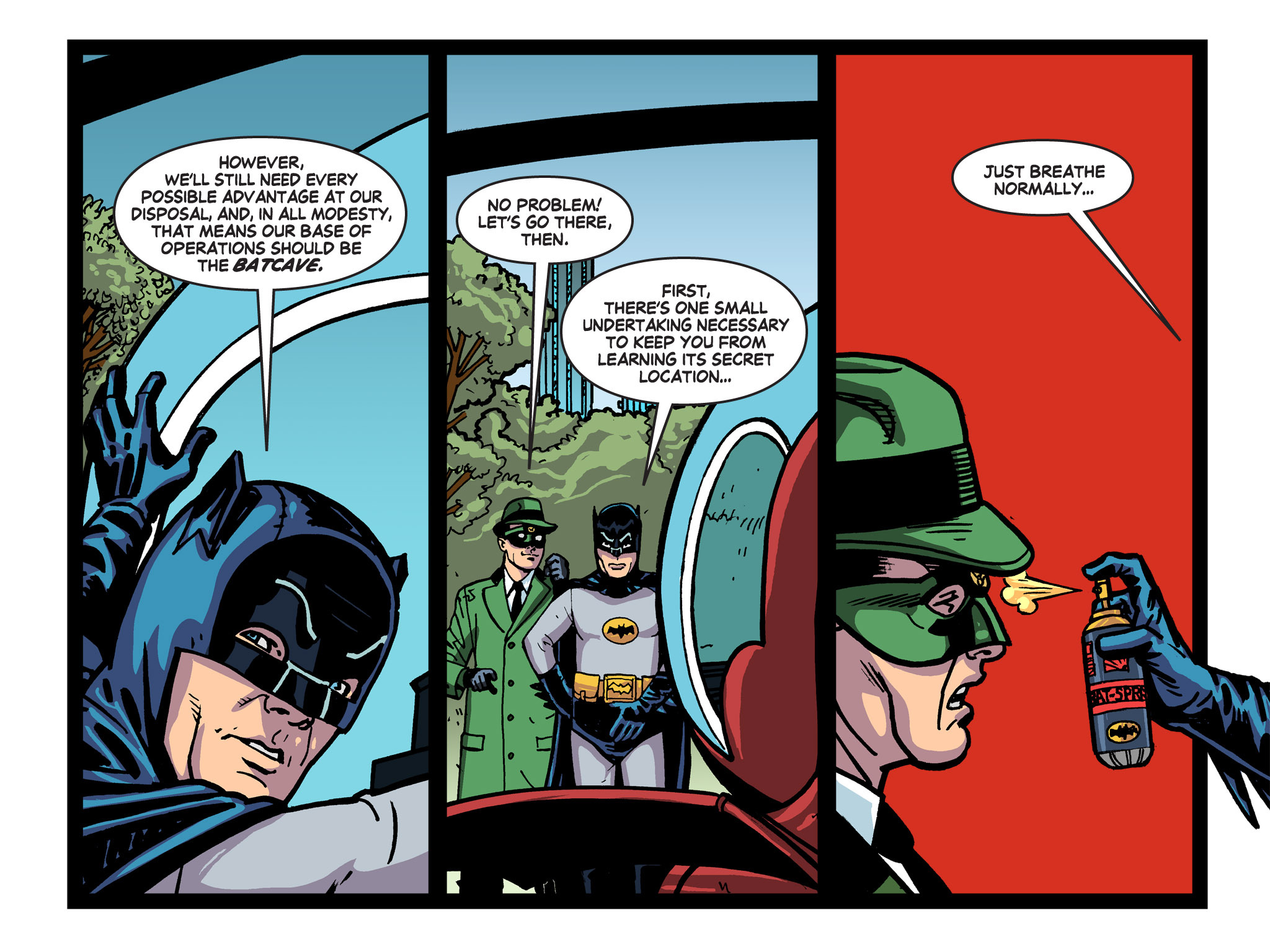 Read online Batman '66 Meets the Green Hornet [II] comic -  Issue #5 - 41
