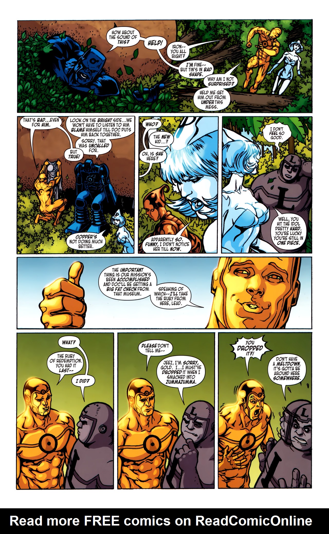 Read online Doom Patrol (2009) comic -  Issue #1 - 28