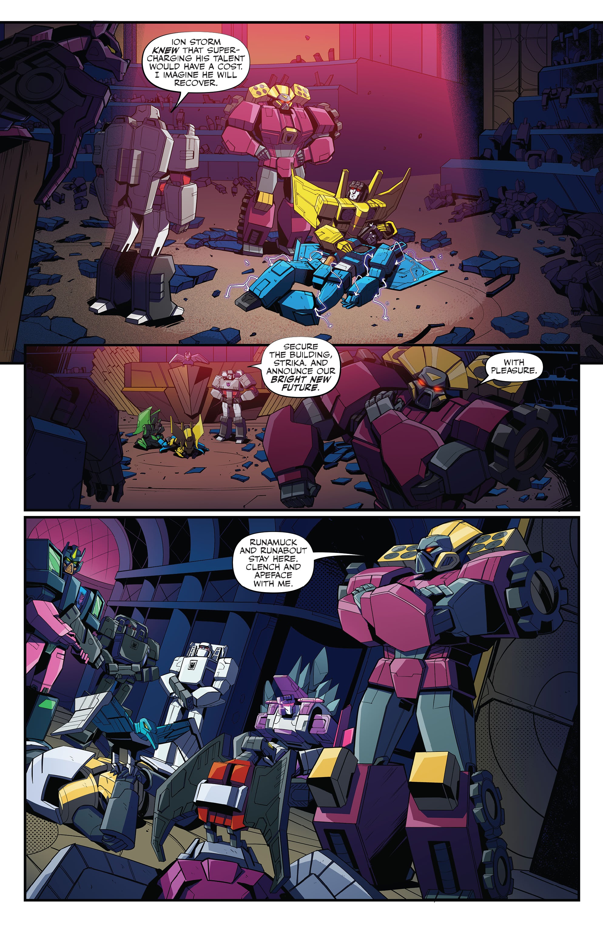 Read online Transformers (2019) comic -  Issue #23 - 21