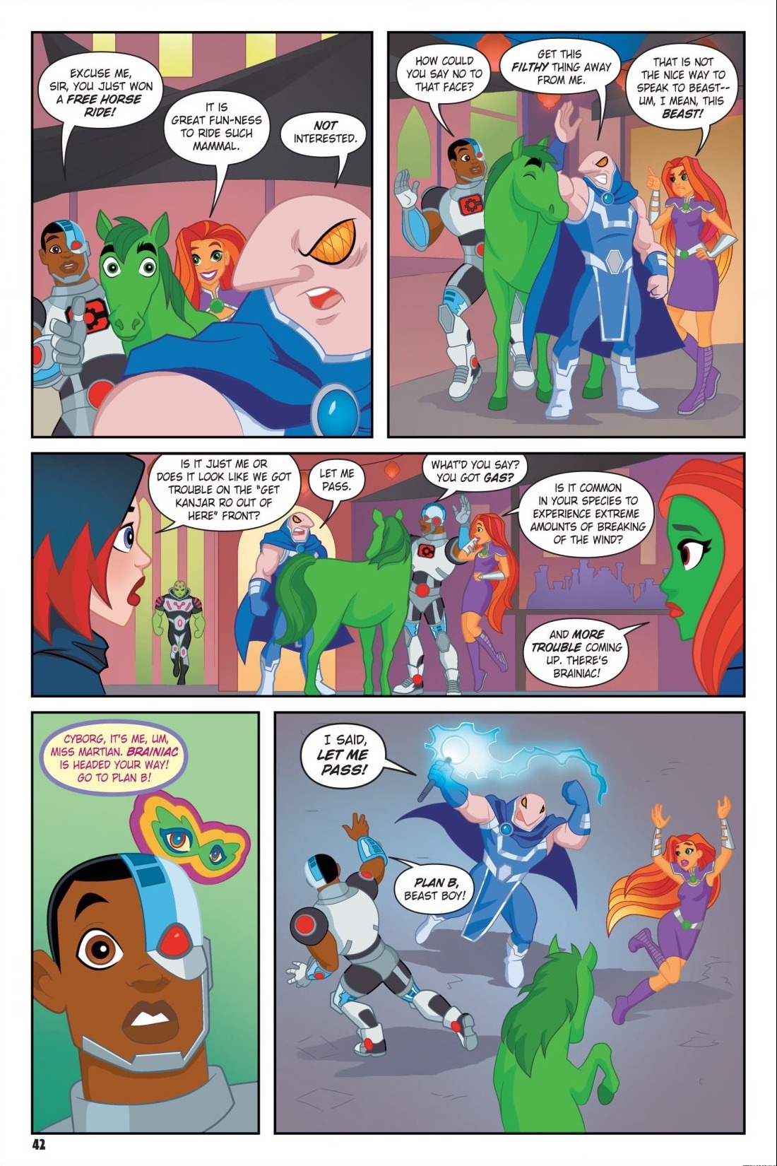 Read online DC Super Hero Girls: Search for Atlantis comic -  Issue # TPB - 42