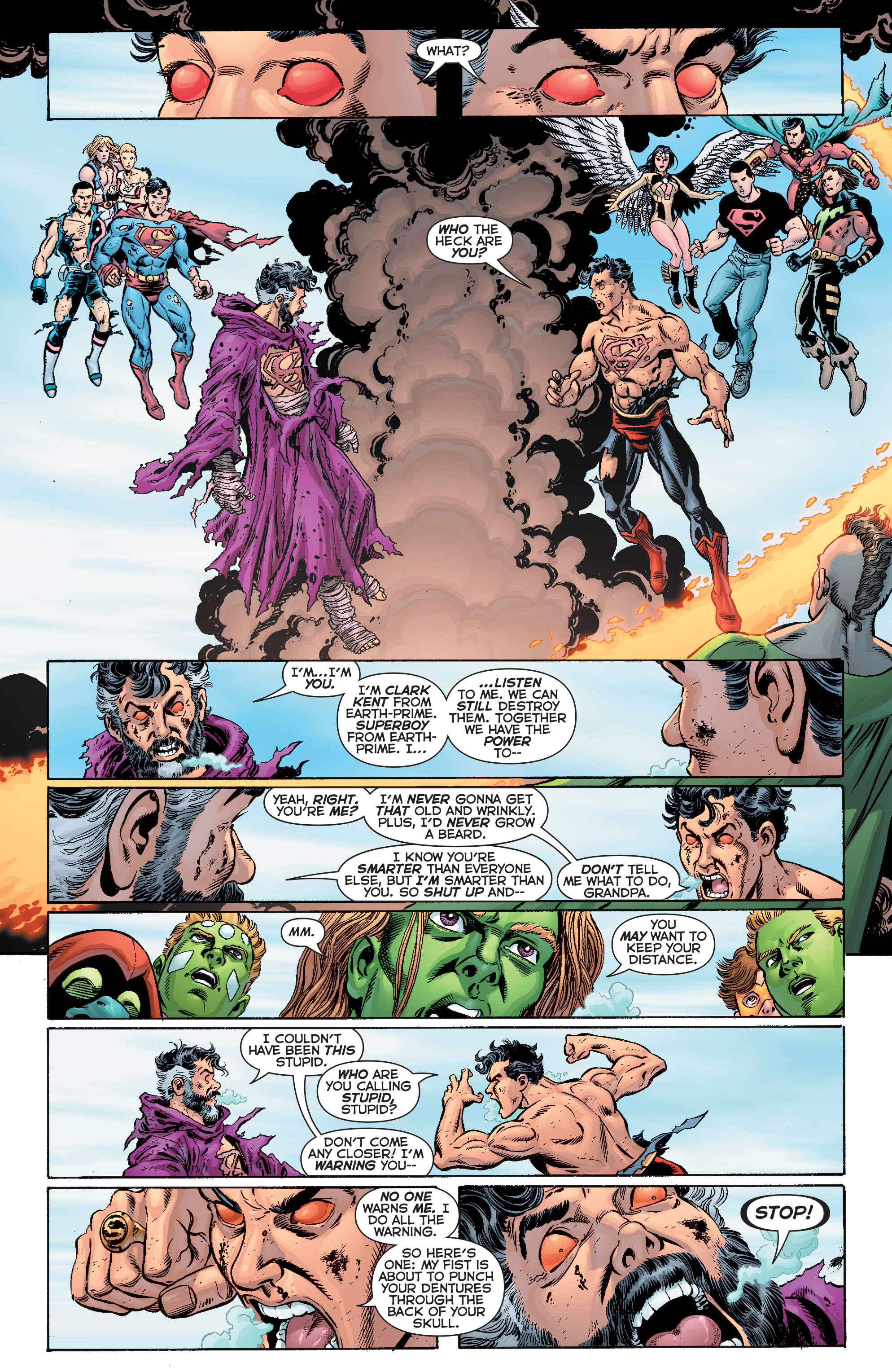 Read online Final Crisis: Legion of Three Worlds comic -  Issue #5 - 18