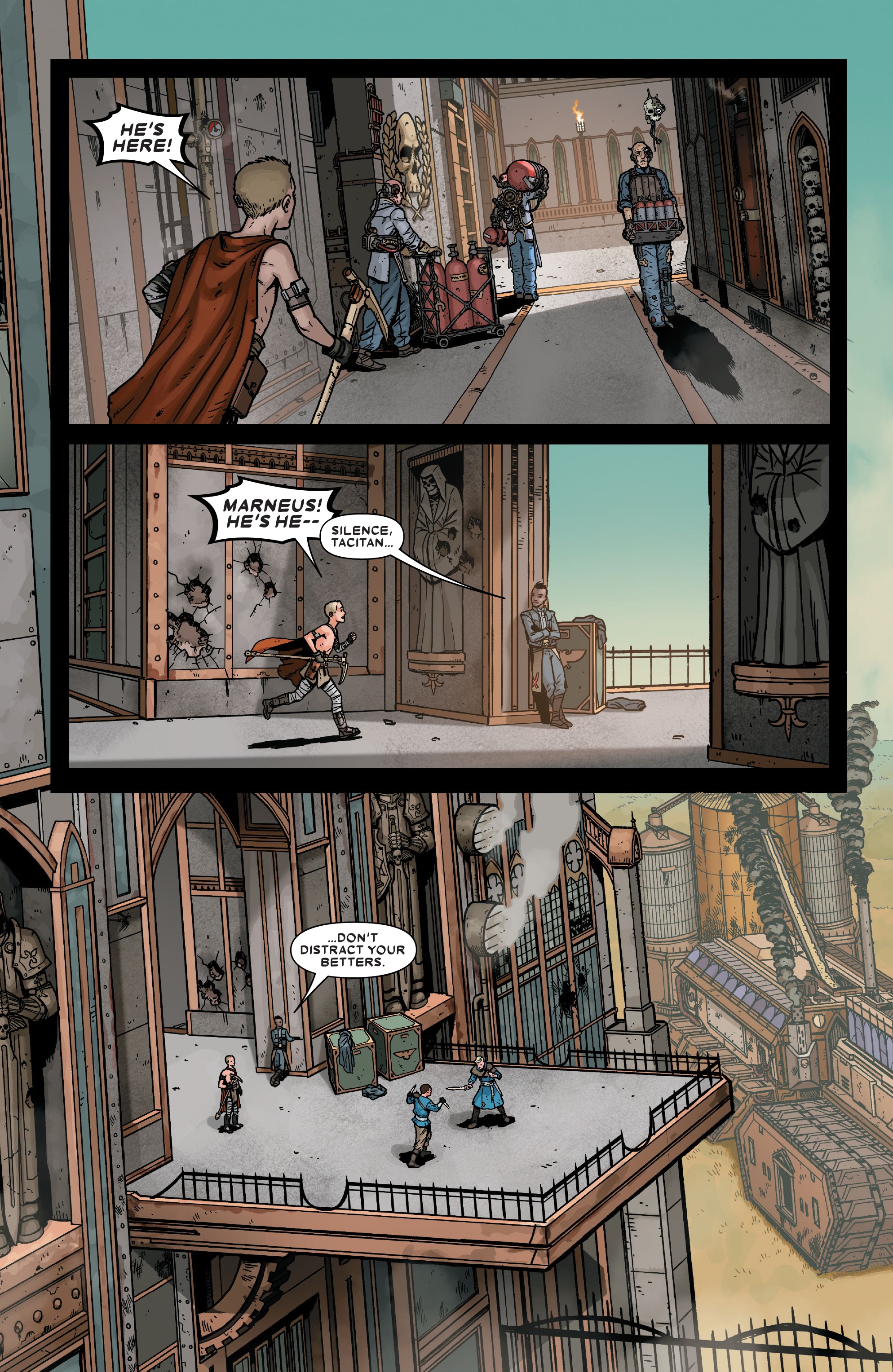 Read online Warhammer 40,000: Marneus Calgar comic -  Issue #1 - 14