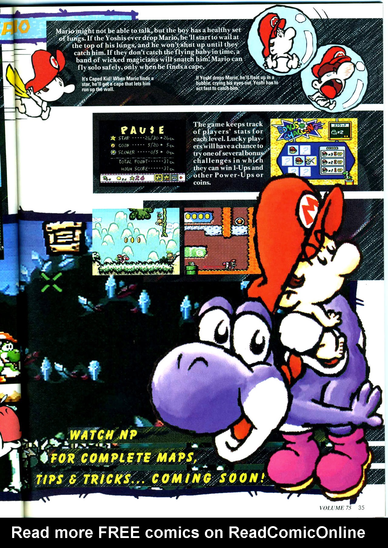 Read online Nintendo Power comic -  Issue #75 - 36