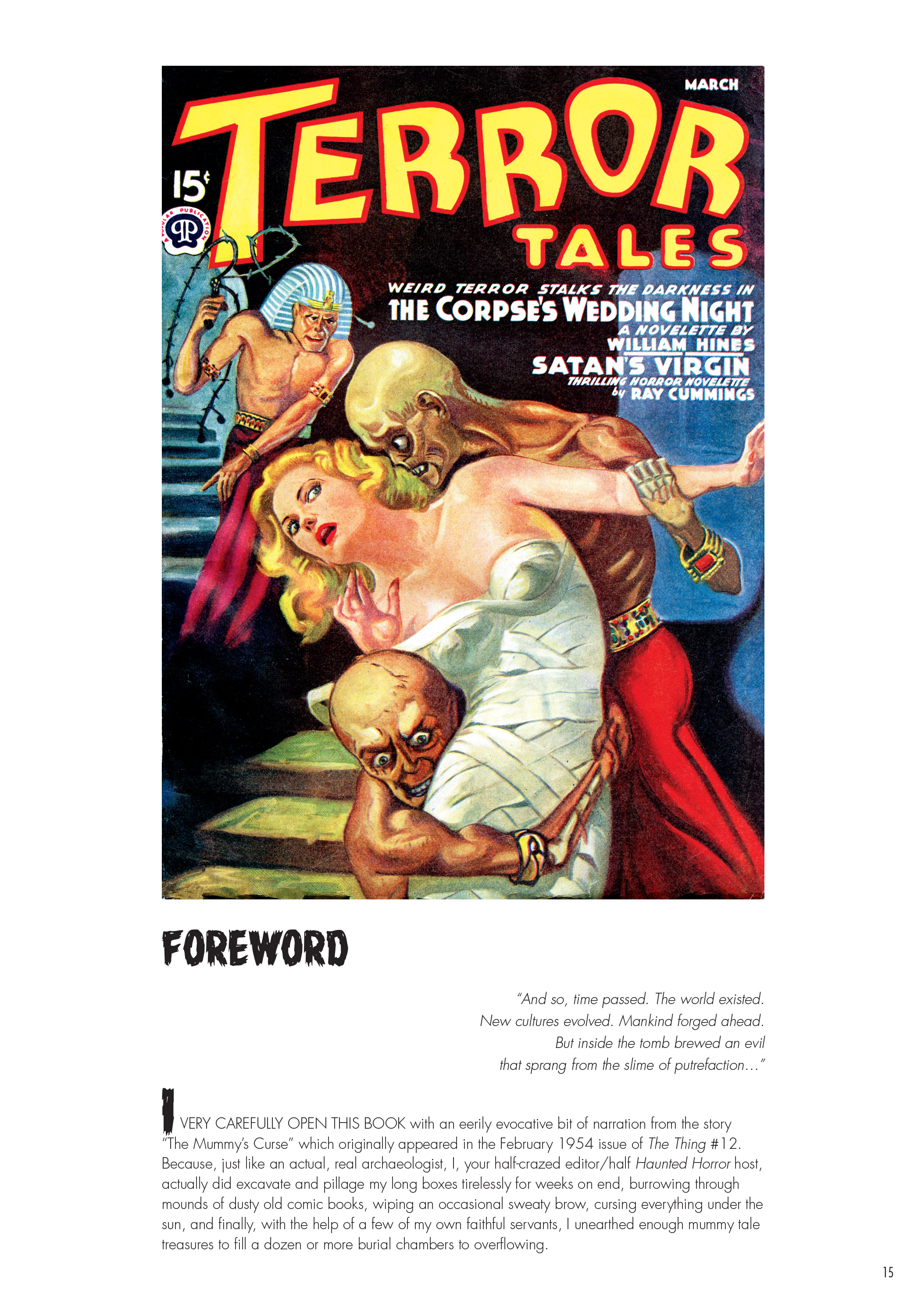 Read online Classic Monsters of Pre-Code Horror Comics: Mummies comic -  Issue # TPB - 15