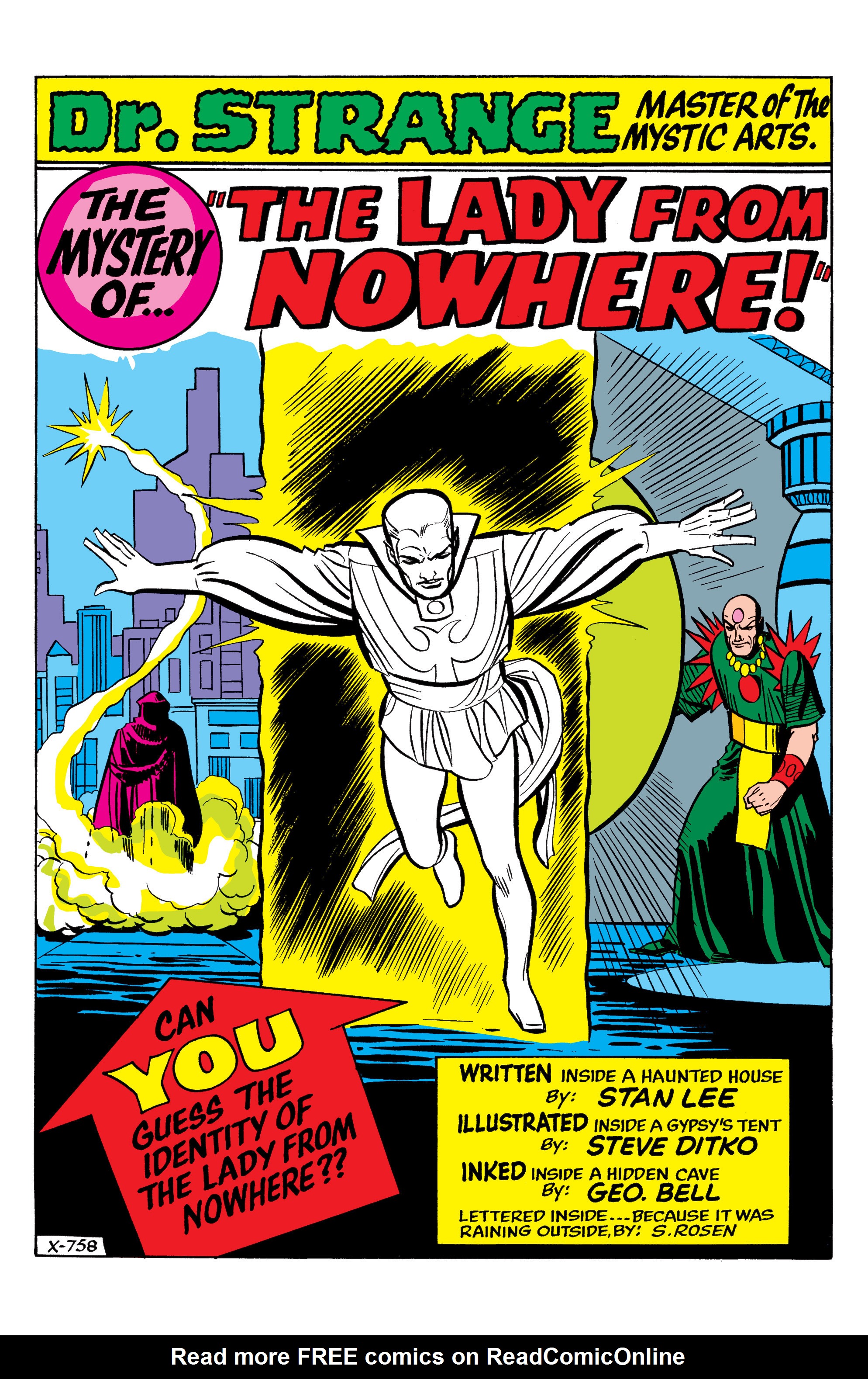 Read online Marvel Masterworks: Doctor Strange comic -  Issue # TPB 1 - 110