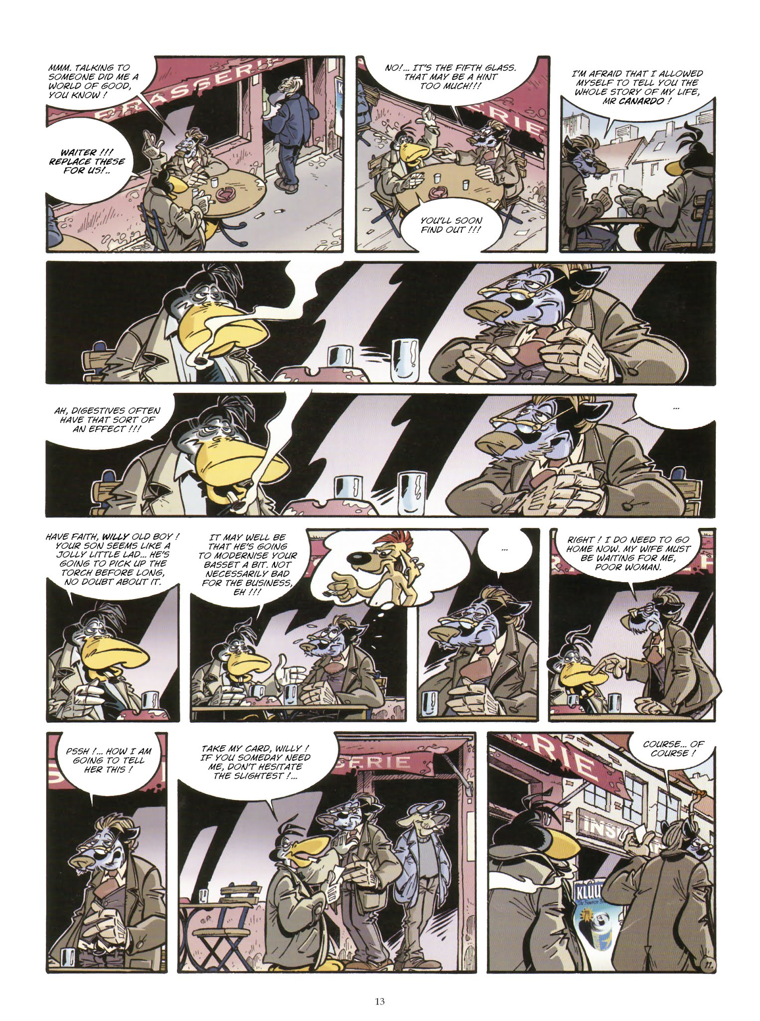 Read online Une enquête de l'inspecteur Canardo comic -  Issue #15 - 15