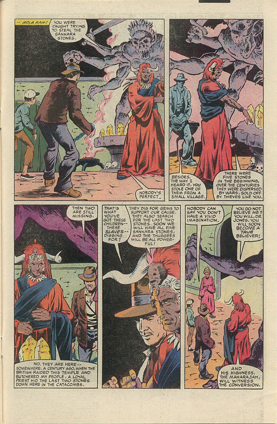Read online Indiana Jones and the Temple of Doom comic -  Issue #2 - 31