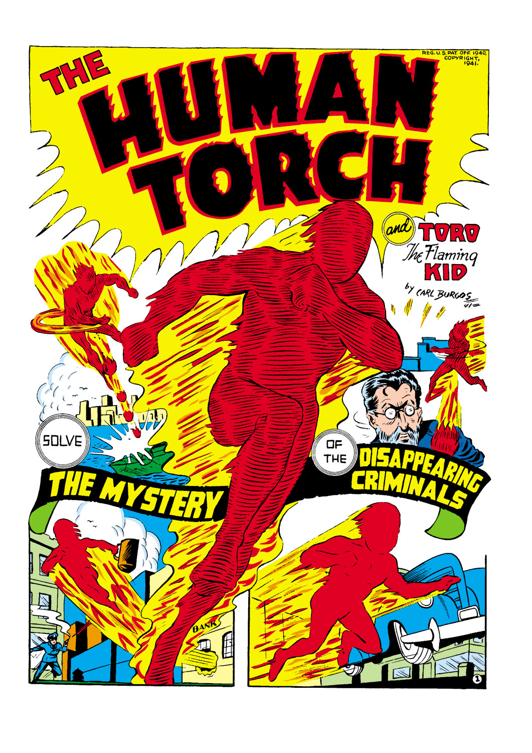 Read online The Human Torch (1940) comic -  Issue #4 - 3