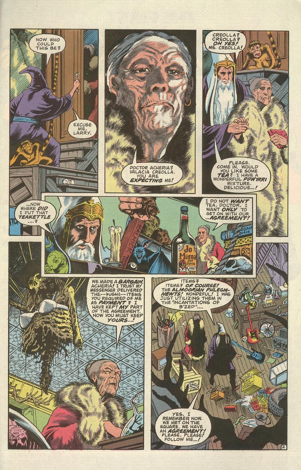 Read online Grimjack comic -  Issue #14 - 27