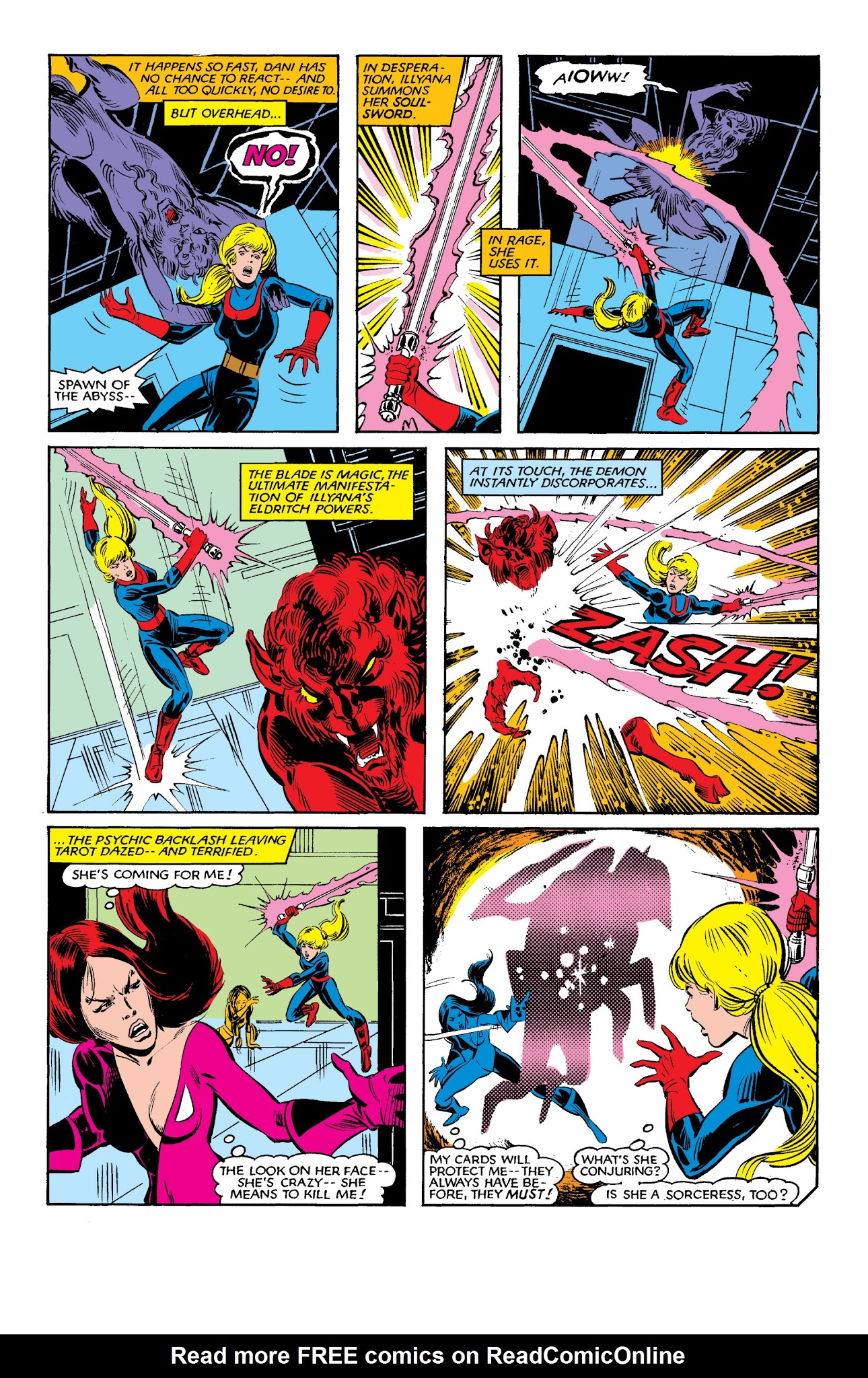 Read online New Mutants Classic comic -  Issue # TPB 2 - 207
