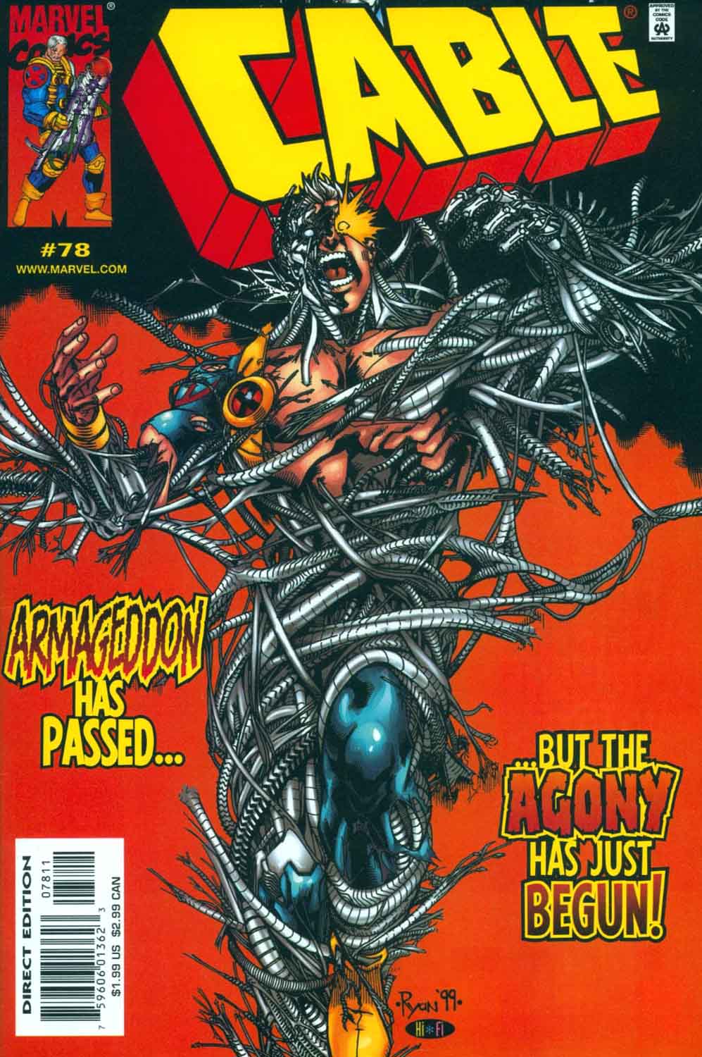 Read online Cable (1993) comic -  Issue #78 - 1