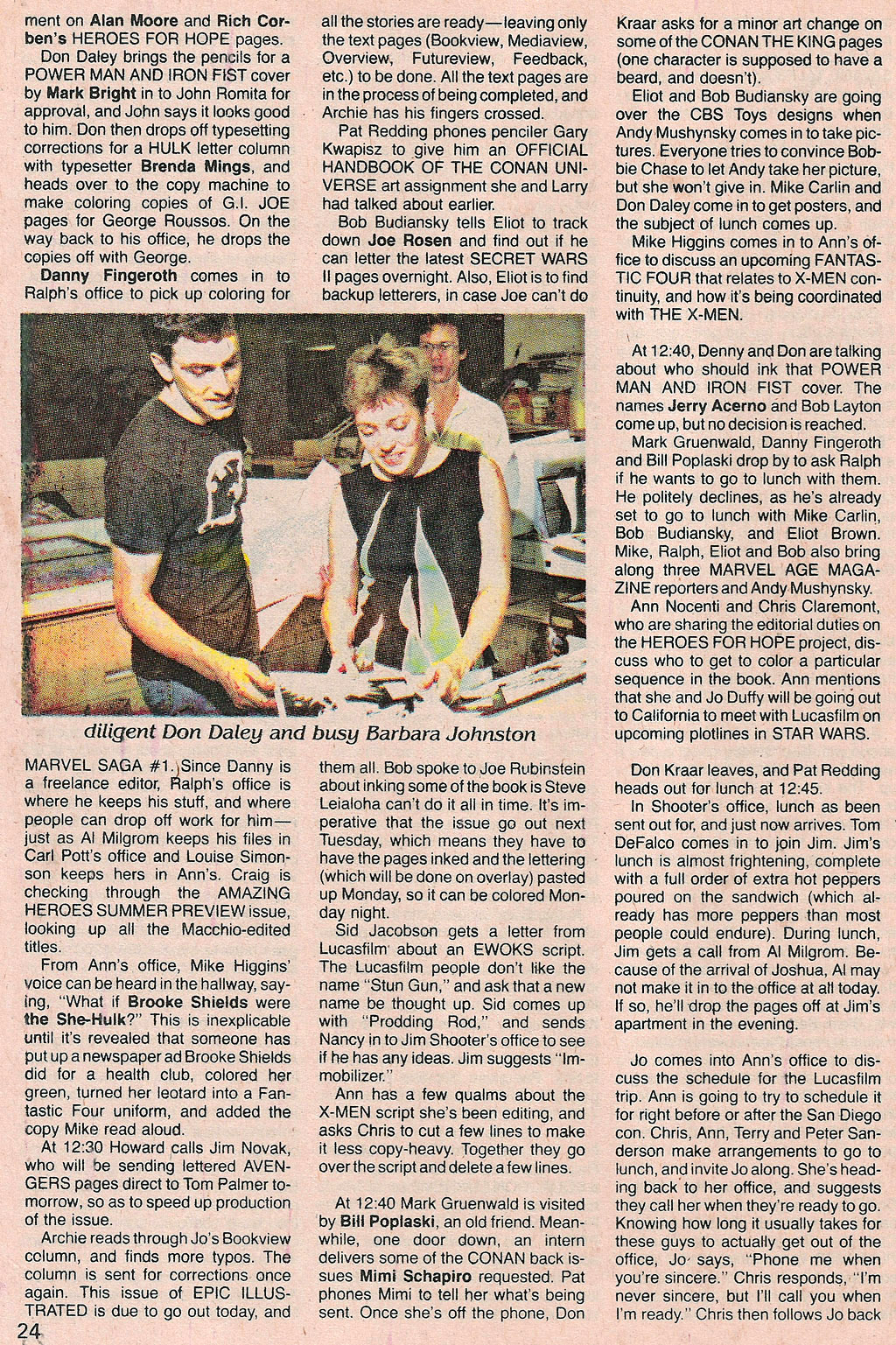 Read online Marvel Age comic -  Issue #35 - 25