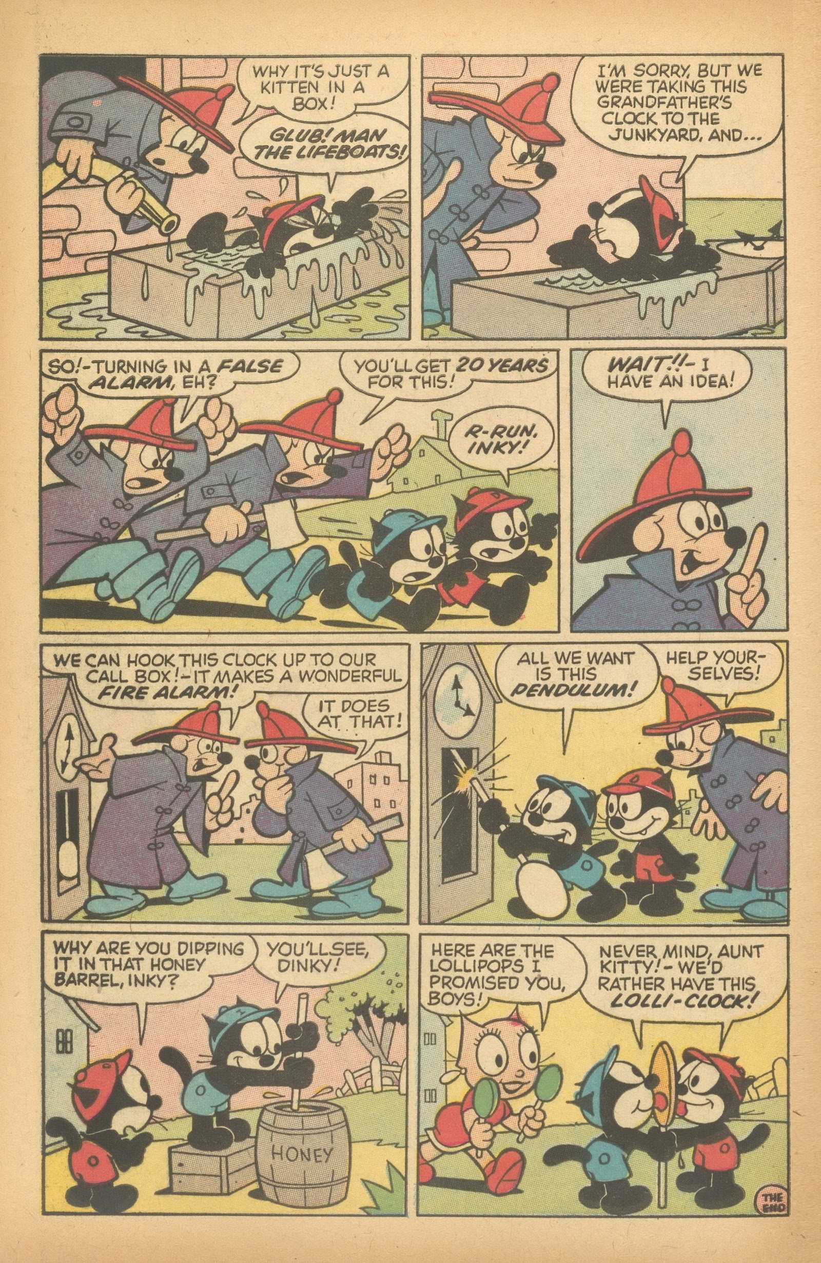 Read online Felix the Cat (1955) comic -  Issue #73 - 31