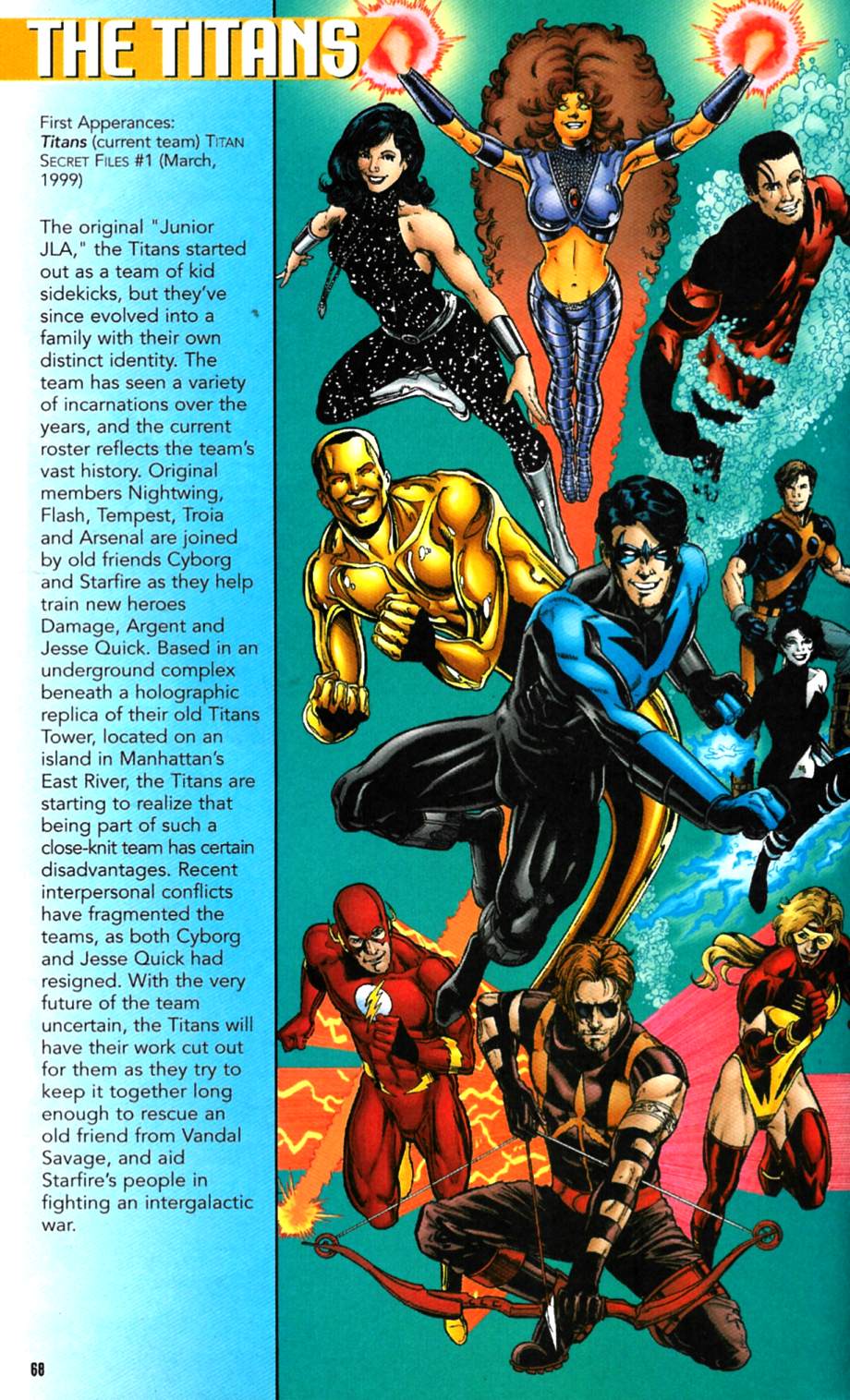 Read online Secret Files & Origins Guide to the DC Universe 2000 comic -  Issue #1 - 58