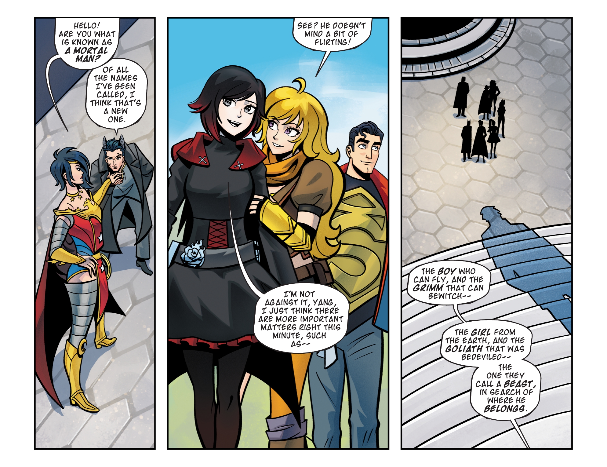 Read online RWBY/Justice League comic -  Issue #4 - 5
